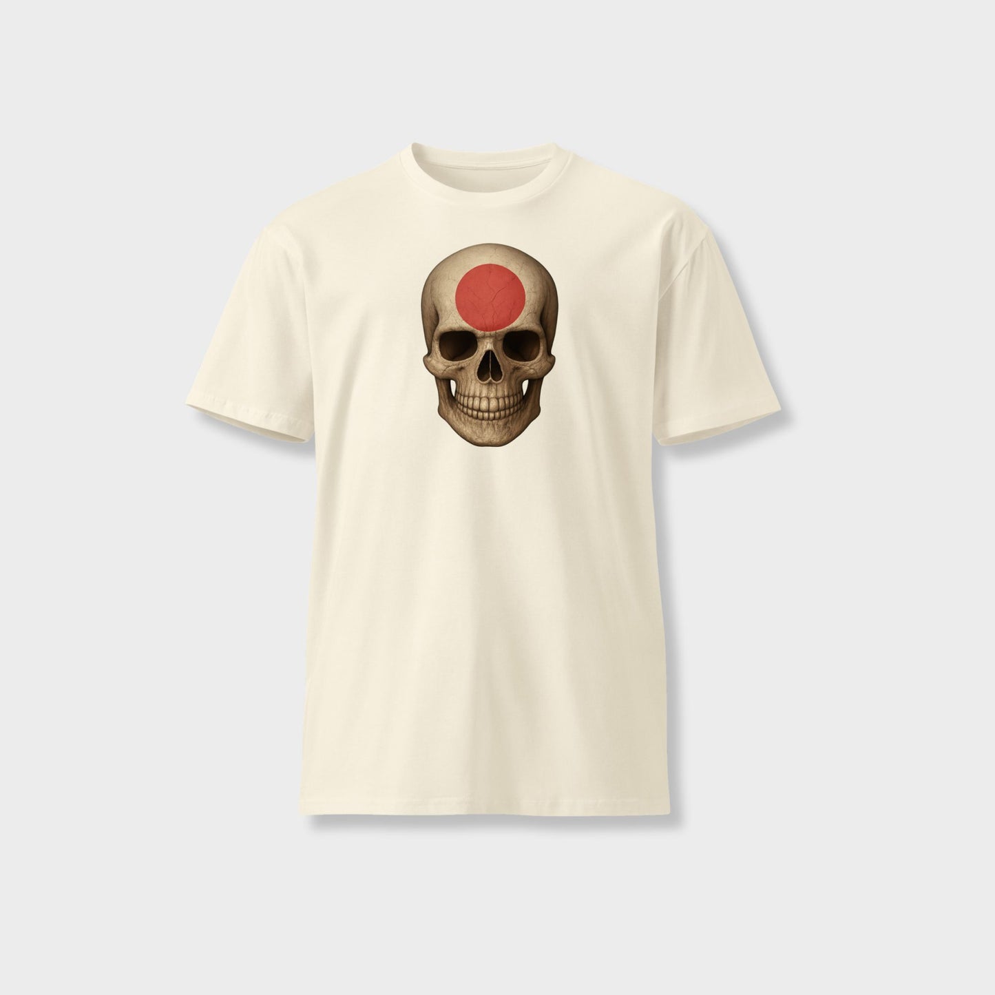 Japanese Flag Skull - Unisex Premium T-Shirt