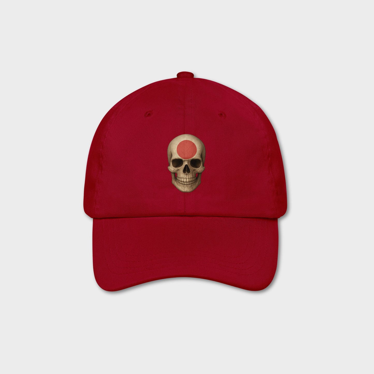 Japanese Flag Skull- Unisex Hat