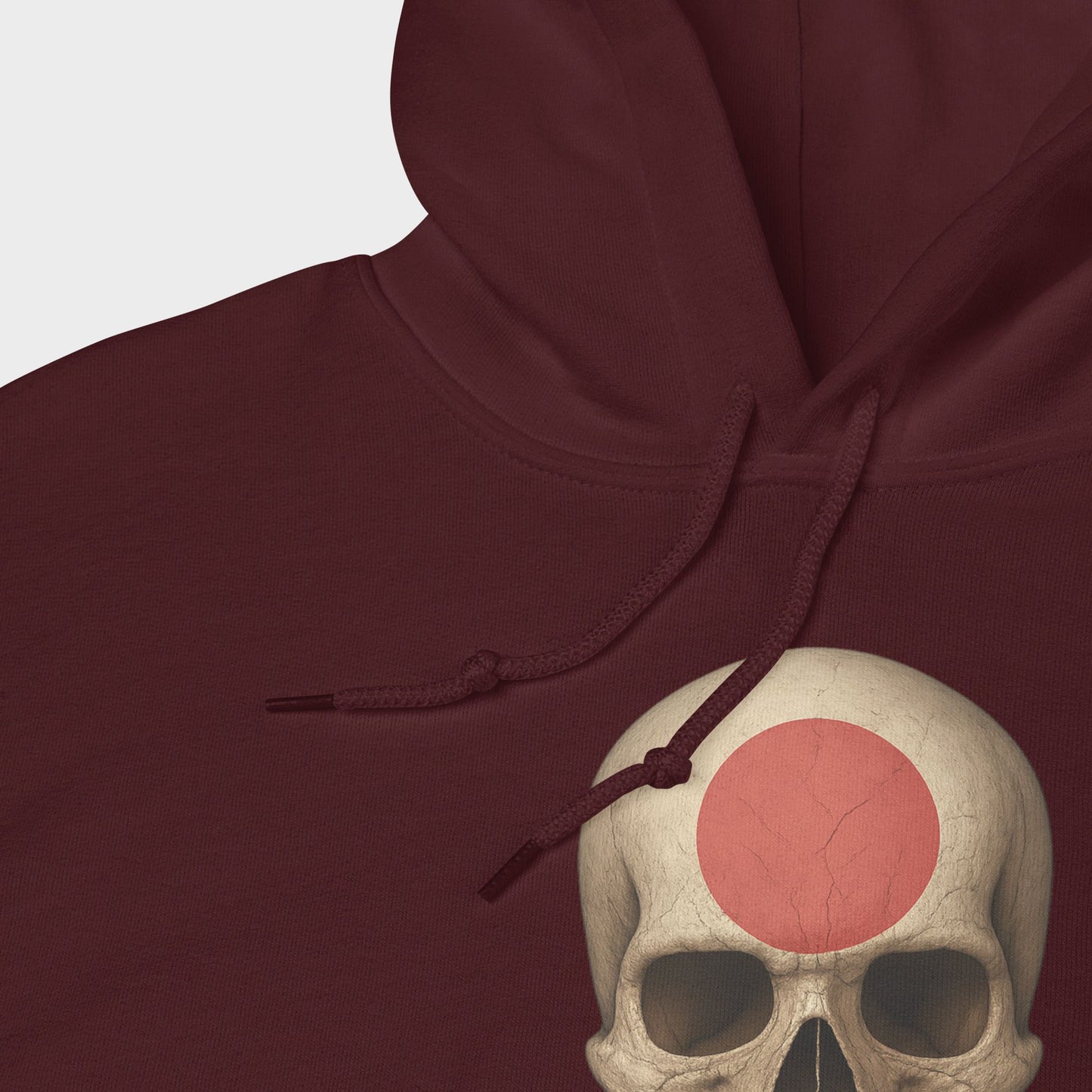 Japanese Flag Skull - Unisex Heavy Blend Hoodie