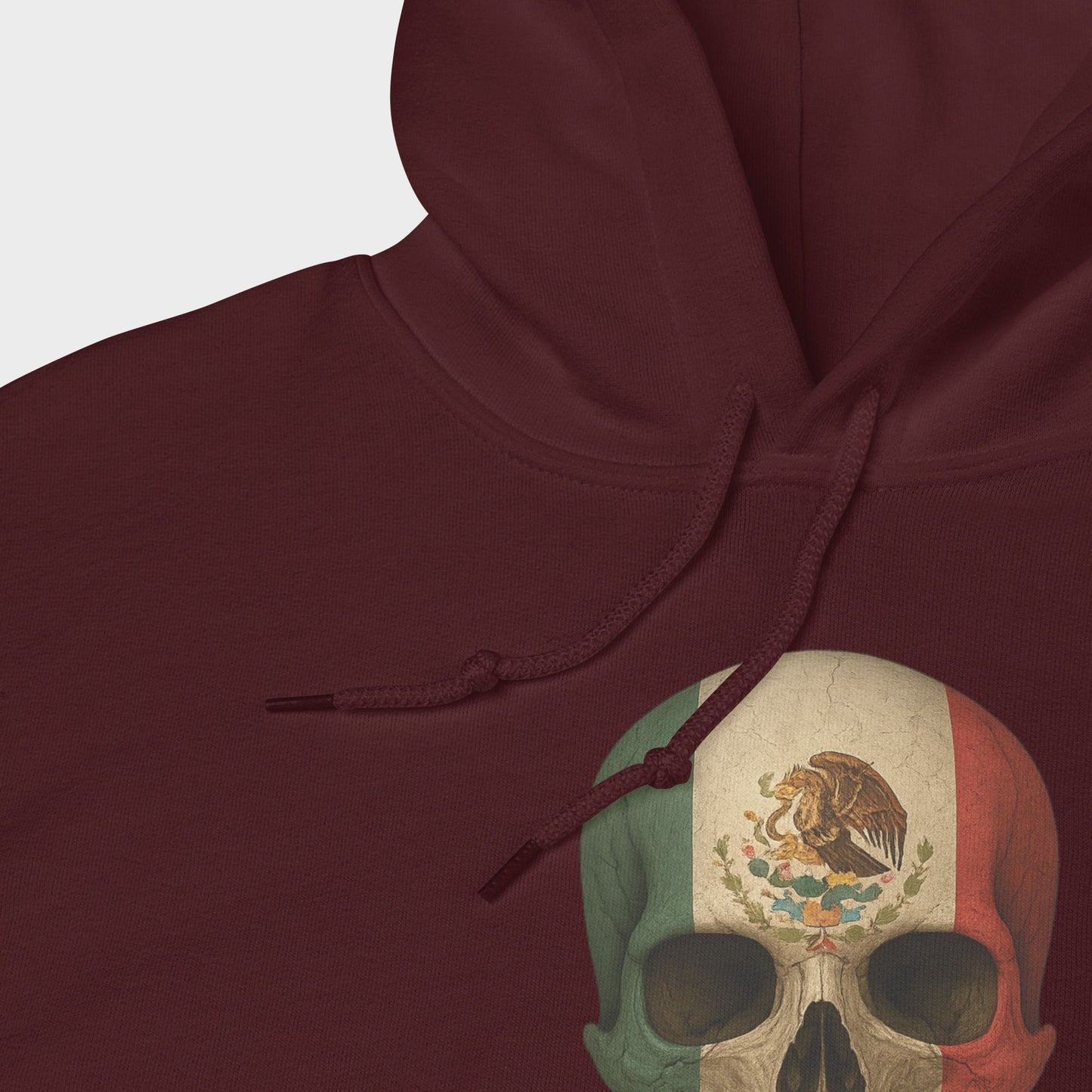 Mexican Flag Skull - Unisex Heavy Blend Hoodie