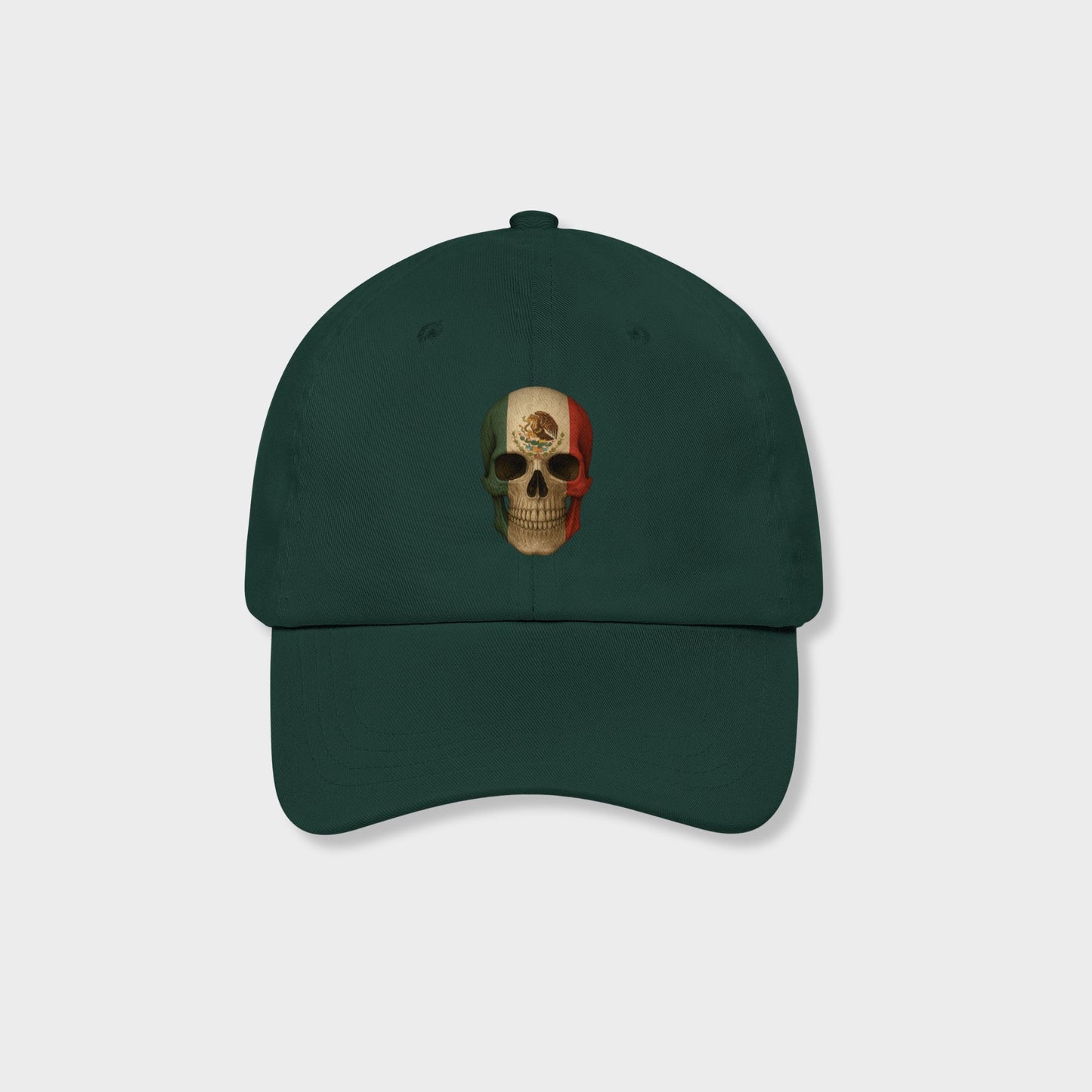 Mexican Flag Skull - Unisex Hat