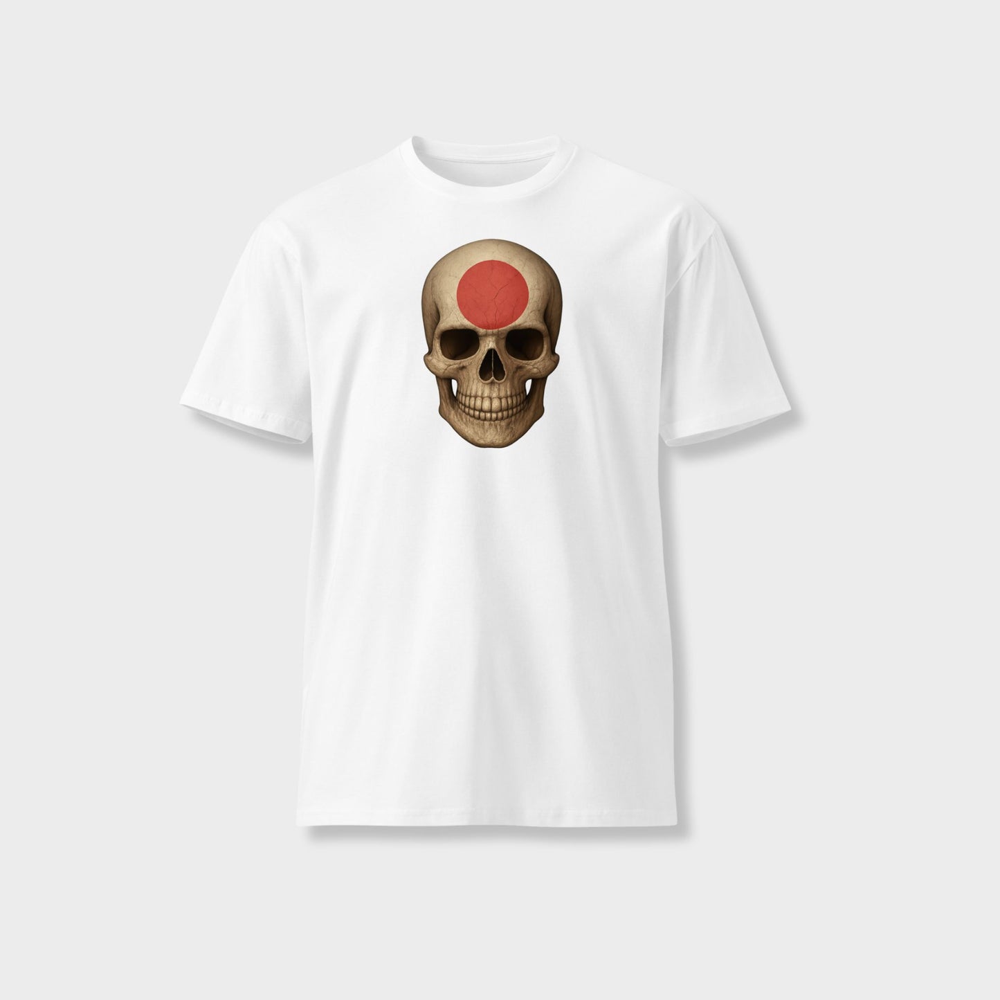 Japanese Flag Skull - Unisex Premium T-Shirt