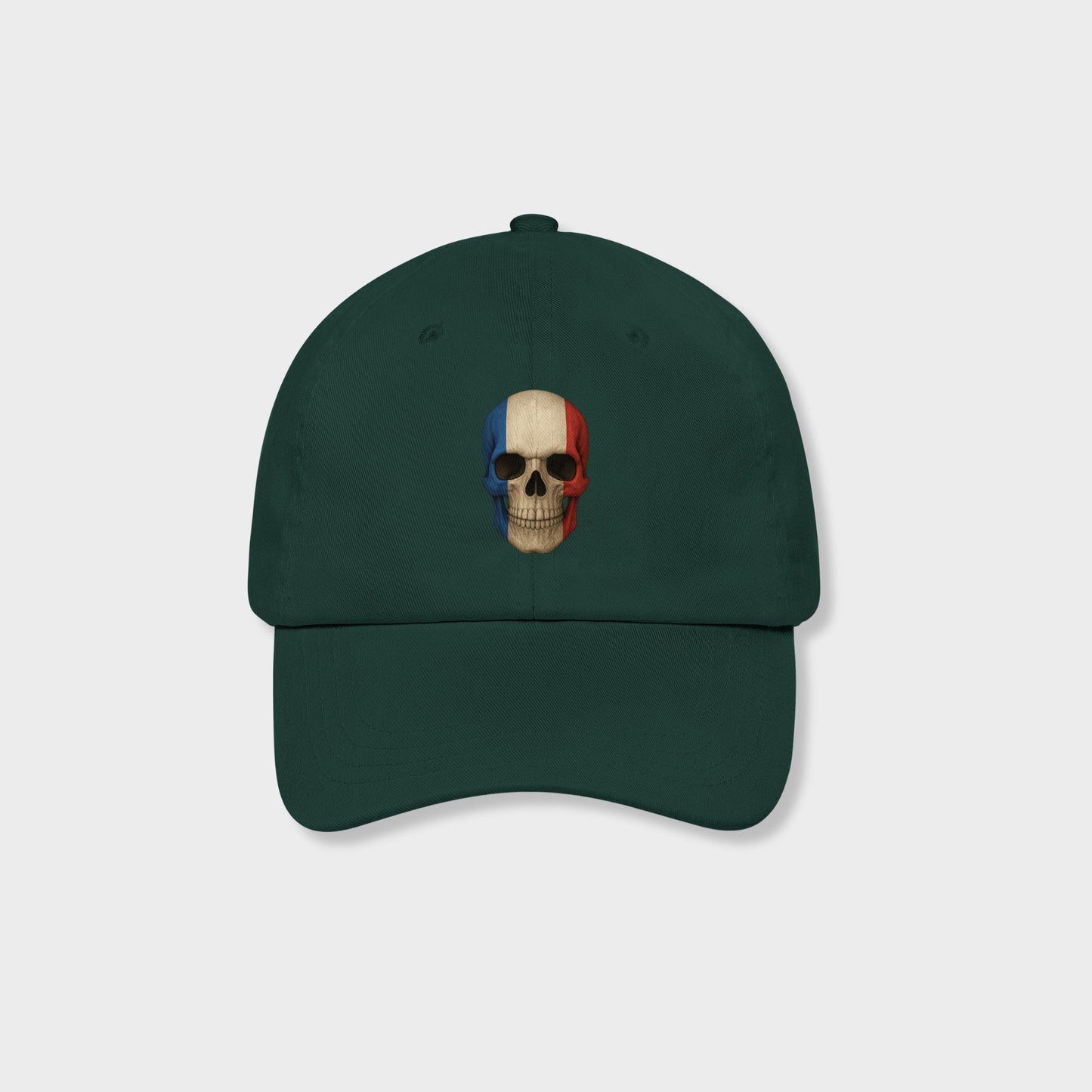 French Flag Skull - Unisex Hat