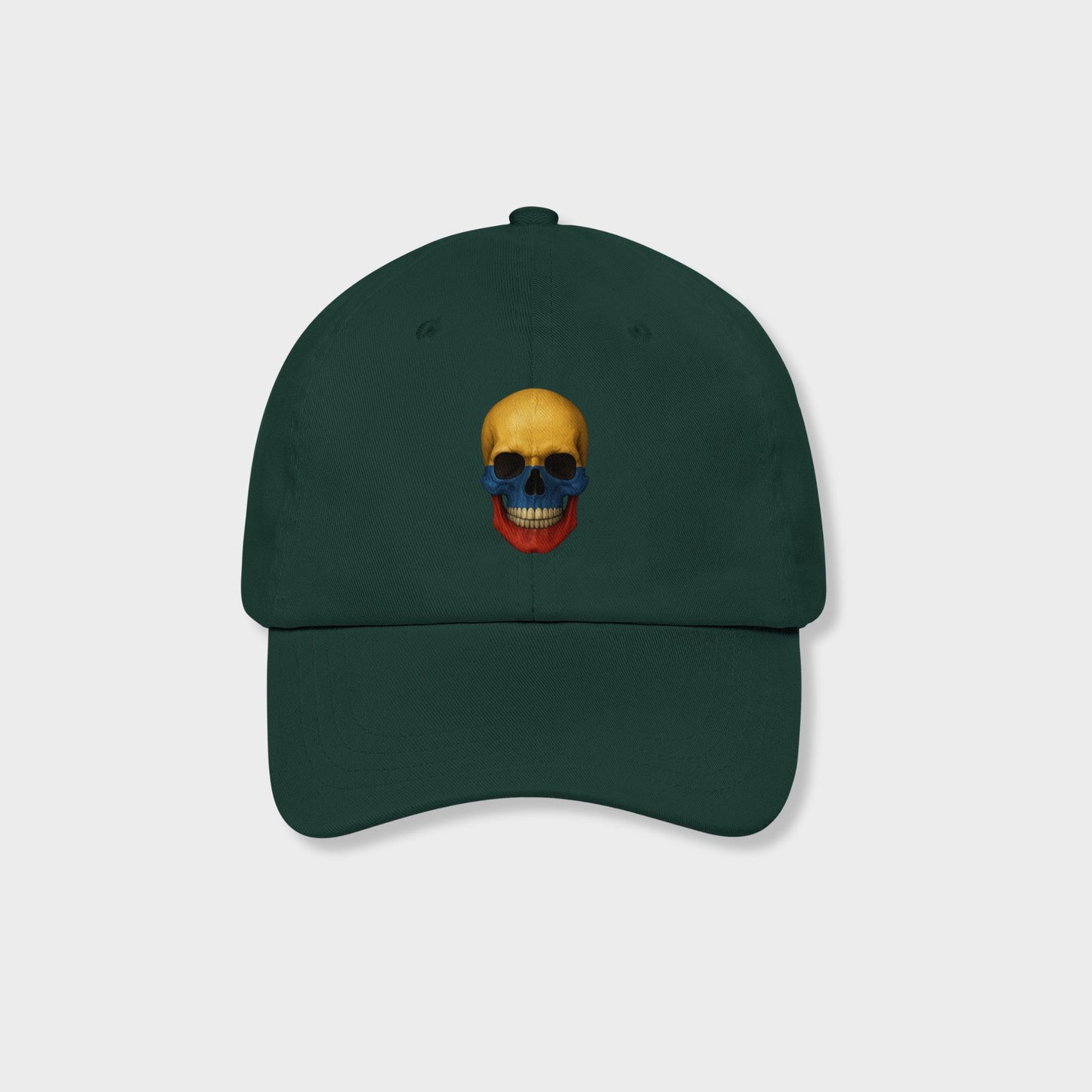 Colombian Flag Skull - Unisex Hat
