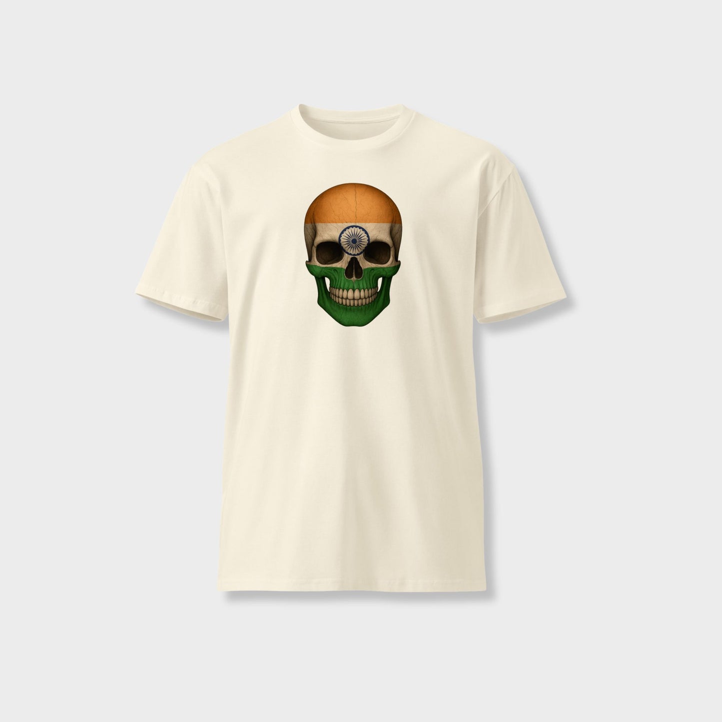 Indian Flag Skull - Unisex Premium T-Shirt