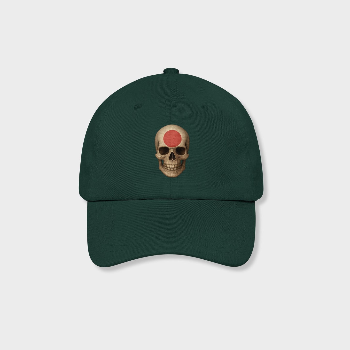 Japanese Flag Skull- Unisex Hat