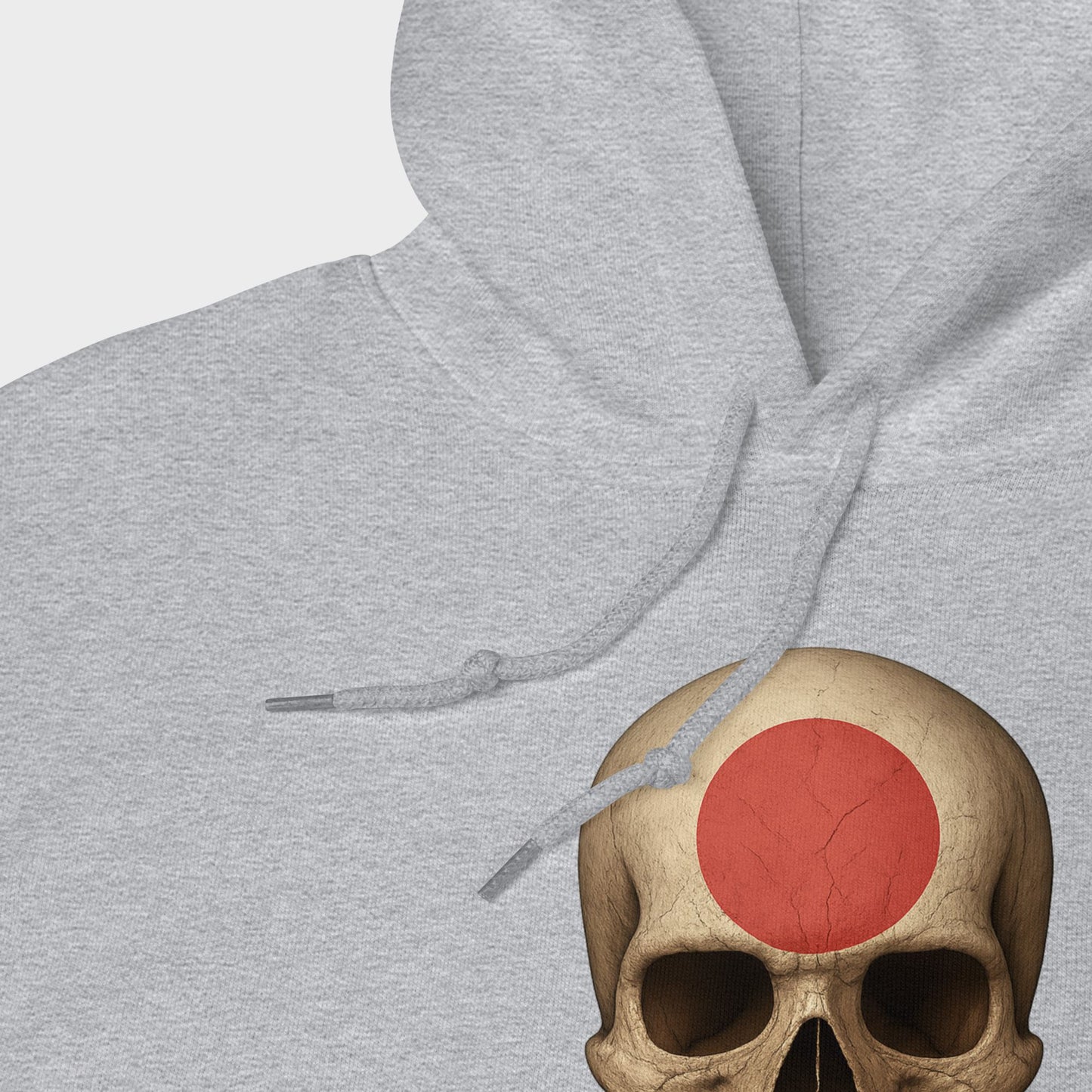 Japanese Flag Skull - Unisex Heavy Blend Hoodie