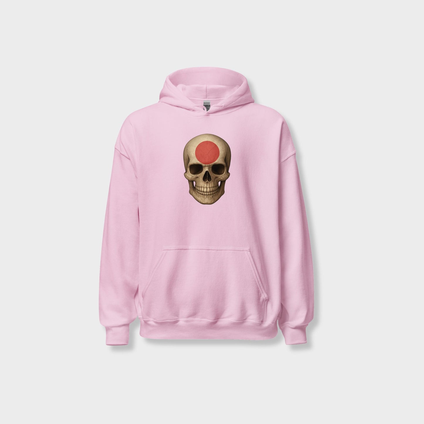Japanese Flag Skull - Unisex Heavy Blend Hoodie