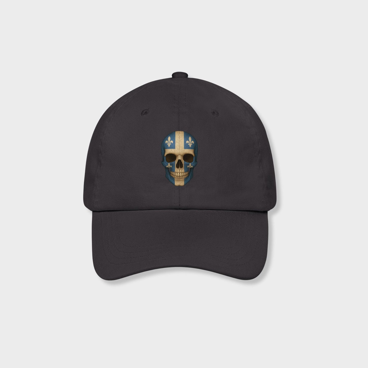 Quebec Flag Skull - Unisex Hat