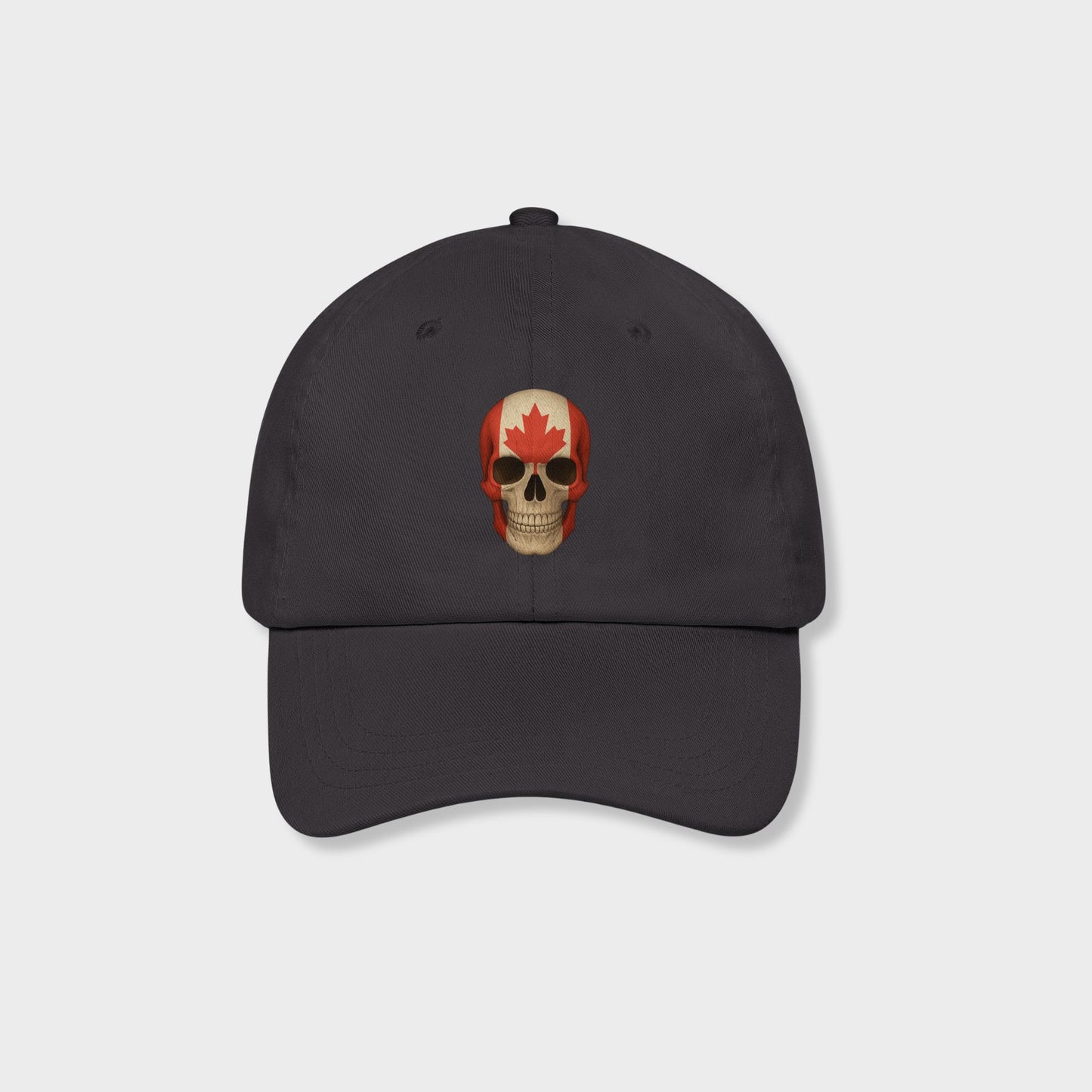 Canadian Flag Skull - Unisex Hat