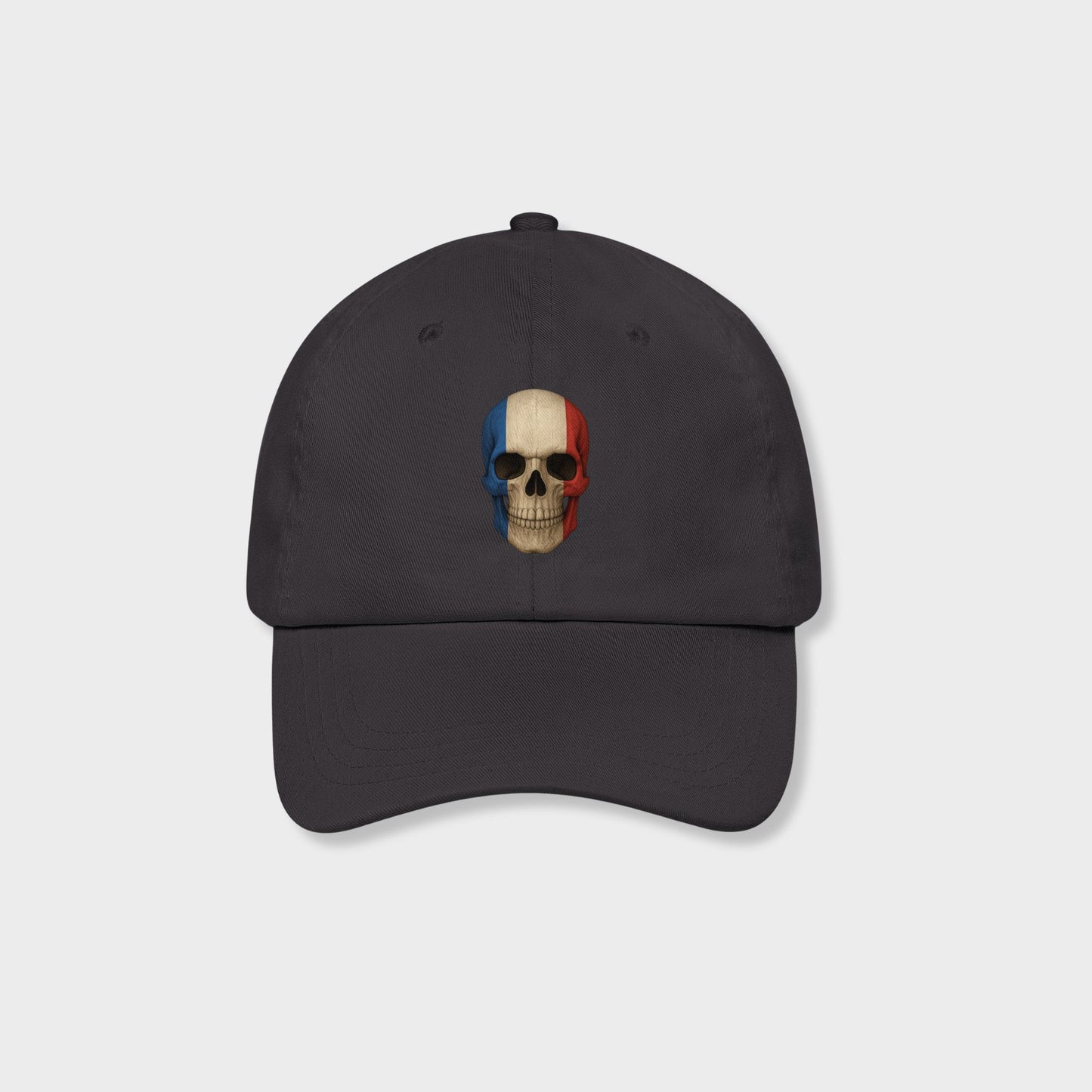French Flag Skull - Unisex Hat