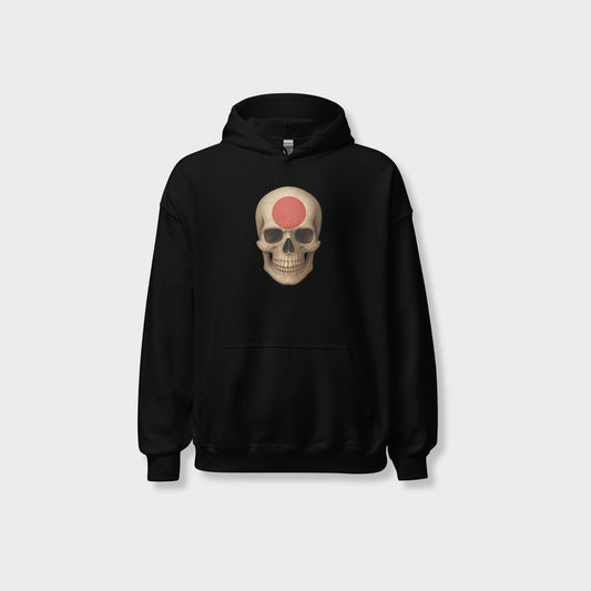 Japanese Flag Skull - Unisex Heavy Blend Hoodie