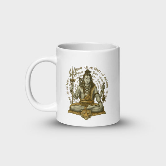 Shiva - White Glossy Mug