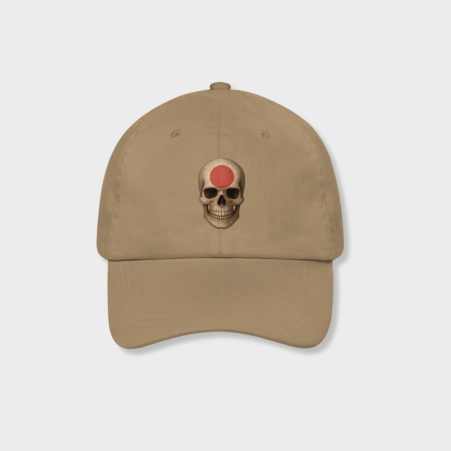 Japanese Flag Skull- Unisex Hat