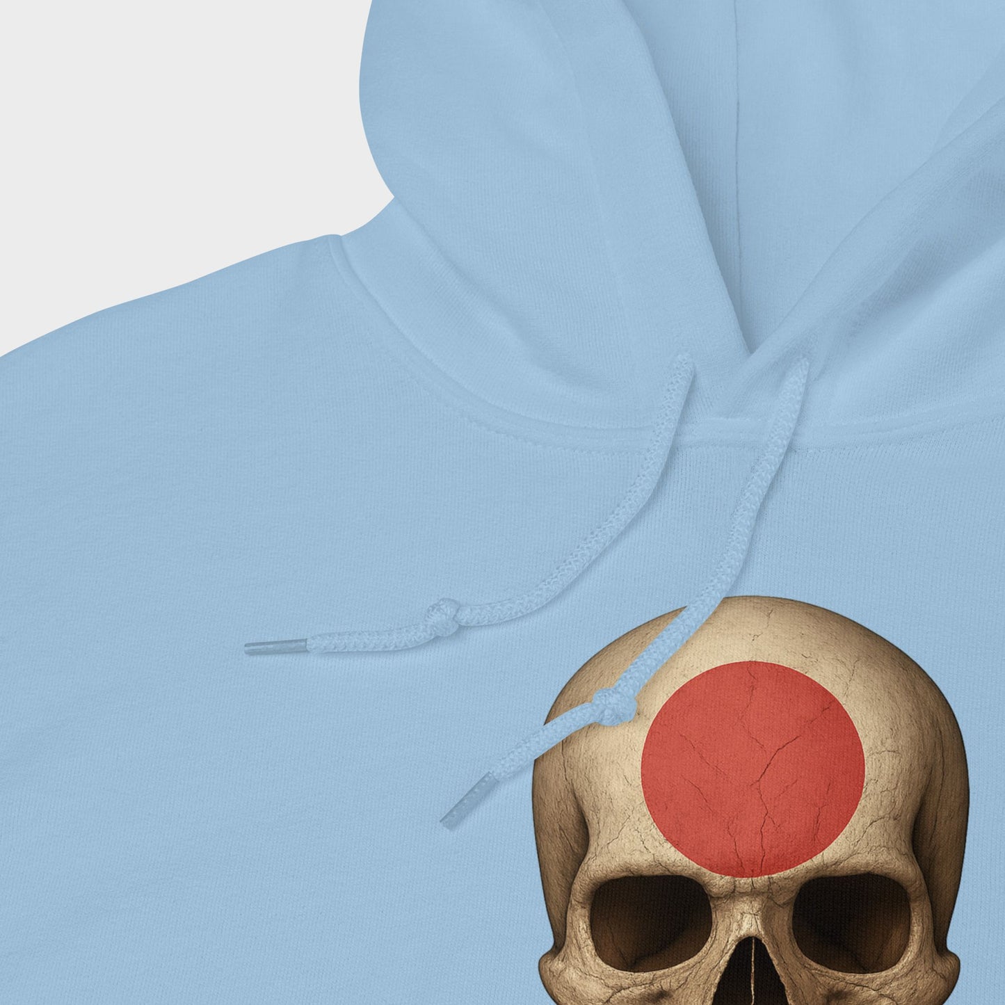 Japanese Flag Skull - Unisex Heavy Blend Hoodie