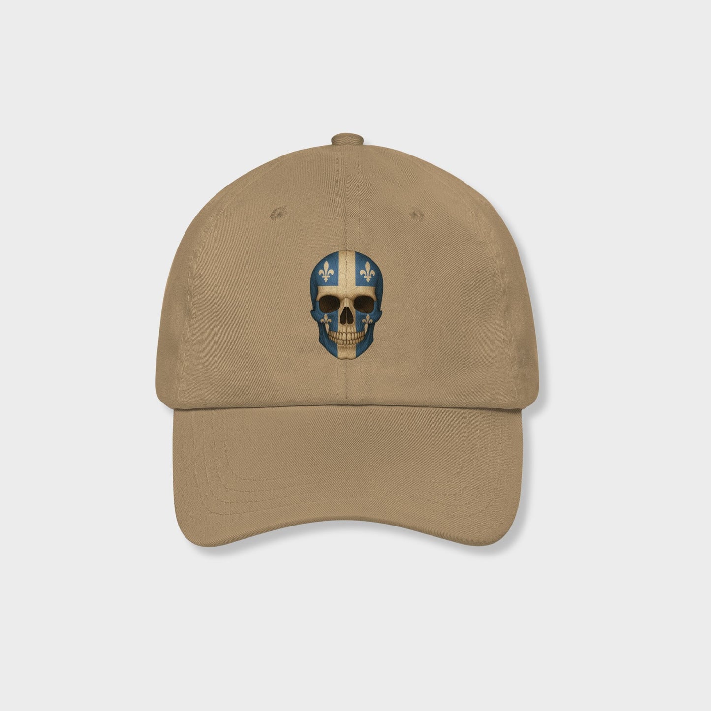 Quebec Flag Skull - Unisex Hat
