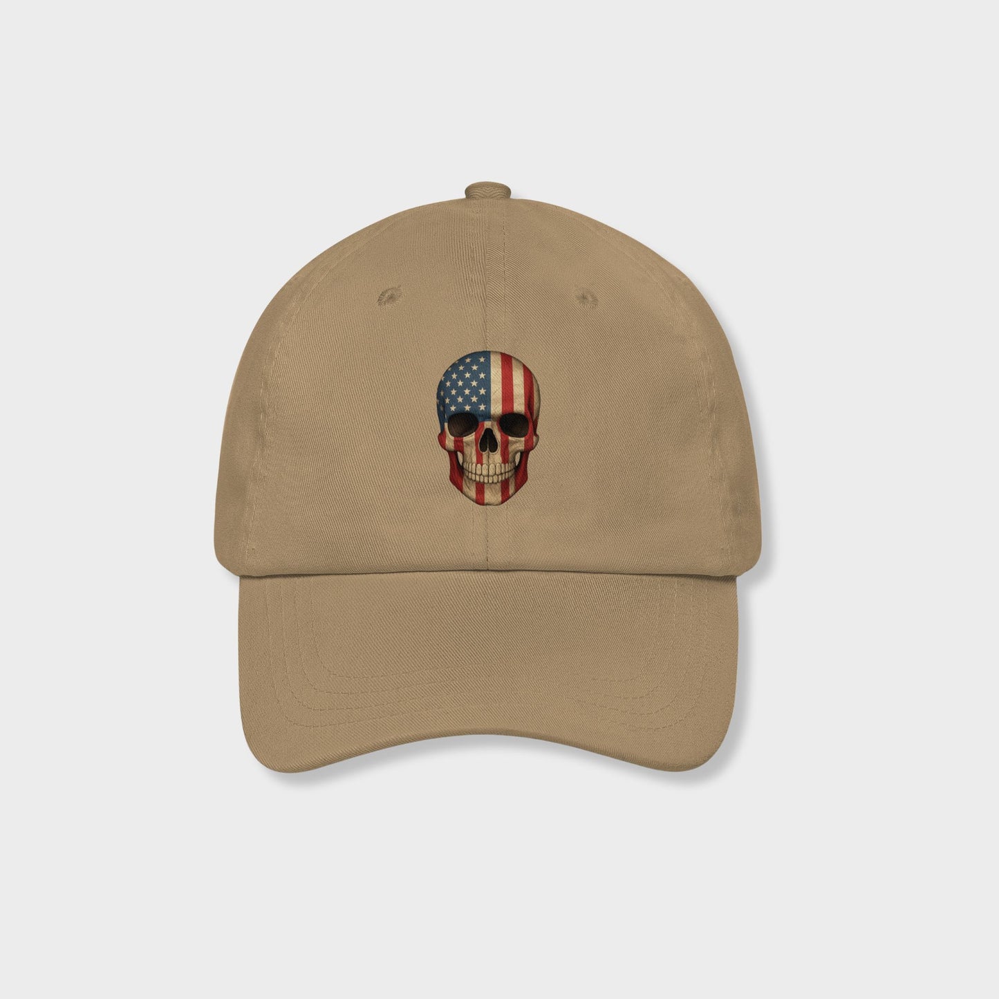 American Flag Skull - Unisex Hat