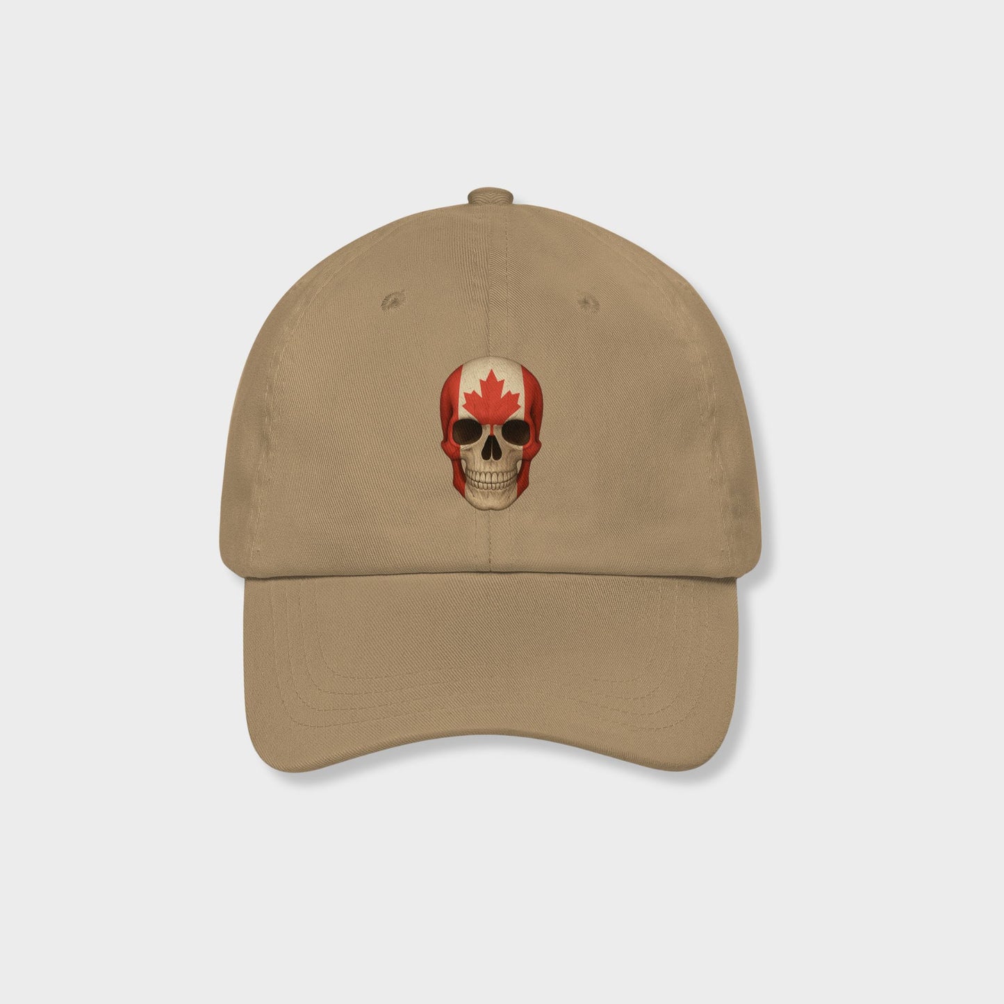 Canadian Flag Skull - Unisex Hat