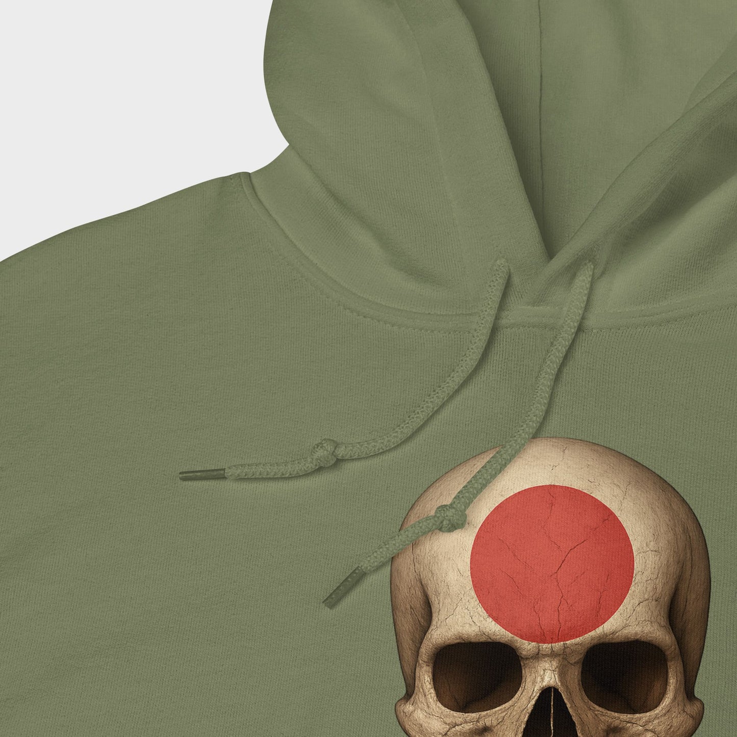 Japanese Flag Skull - Unisex Heavy Blend Hoodie