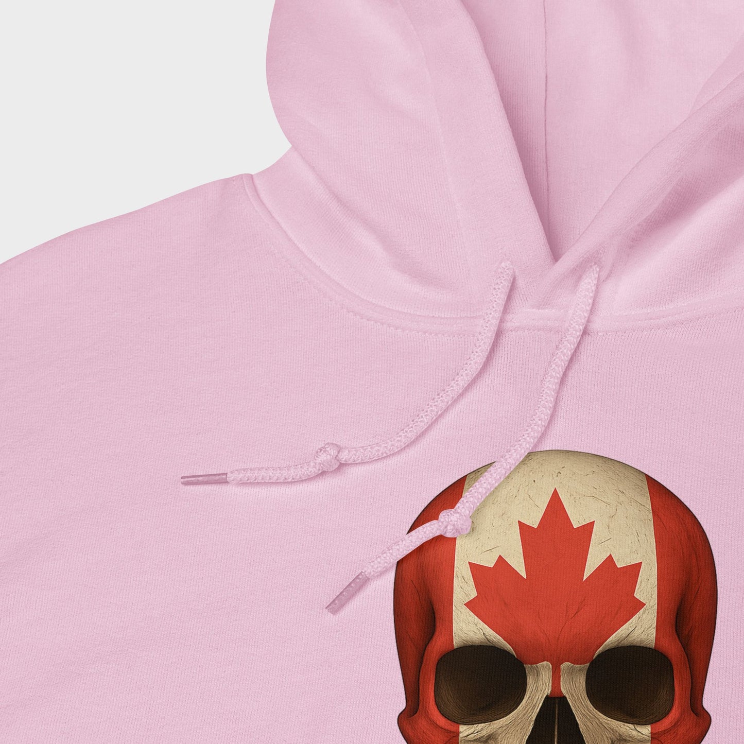 Canadian Flag Skull - Unisex Heavy Blend Hoodie