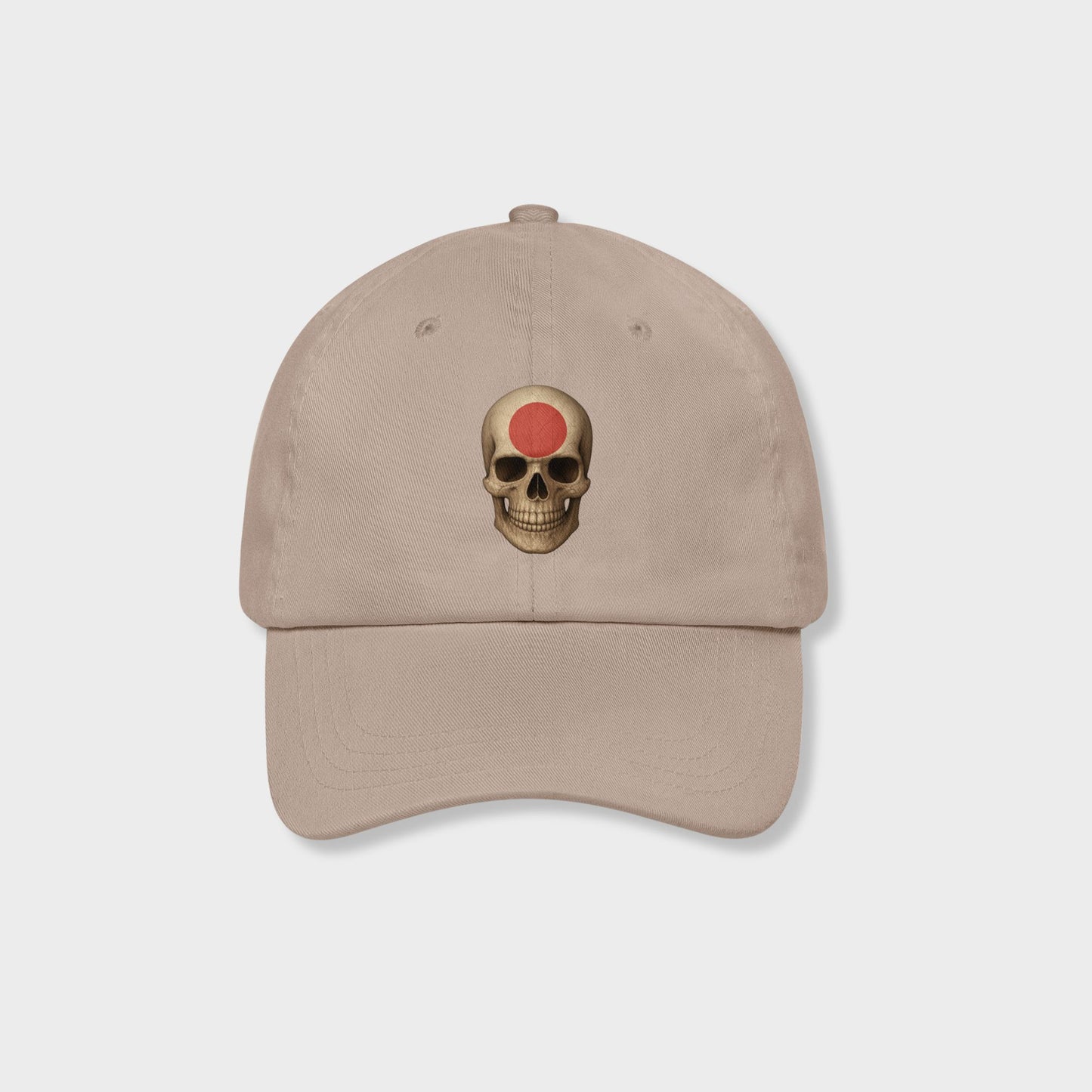 Japanese Flag Skull- Unisex Hat