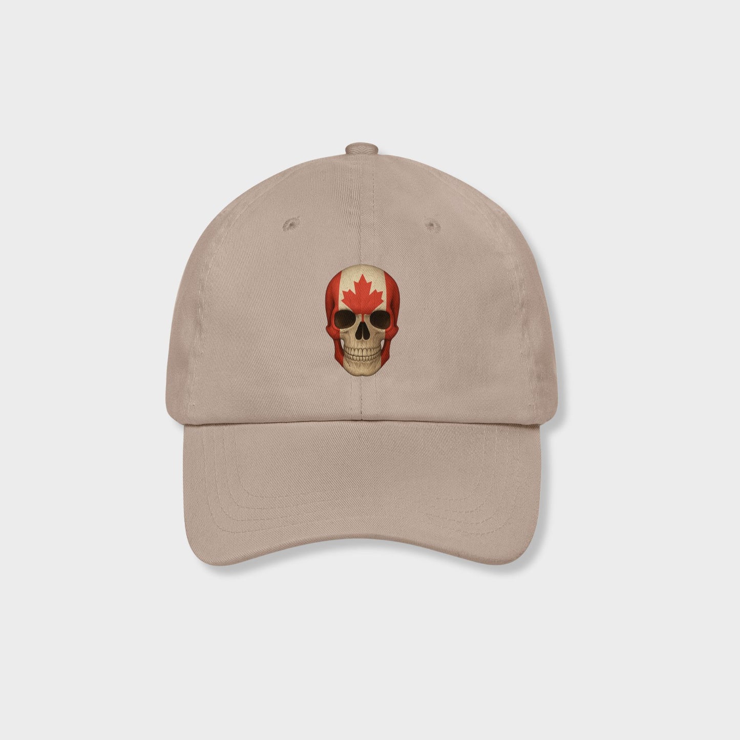 Canadian Flag Skull - Unisex Hat
