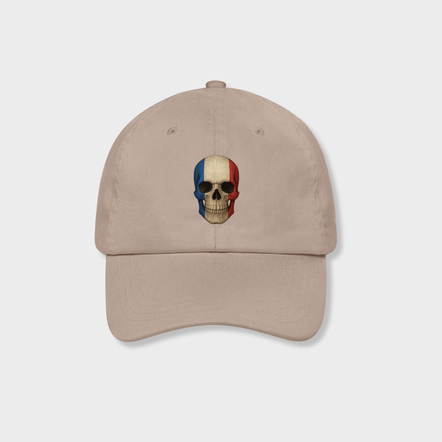 French Flag Skull - Unisex Hat
