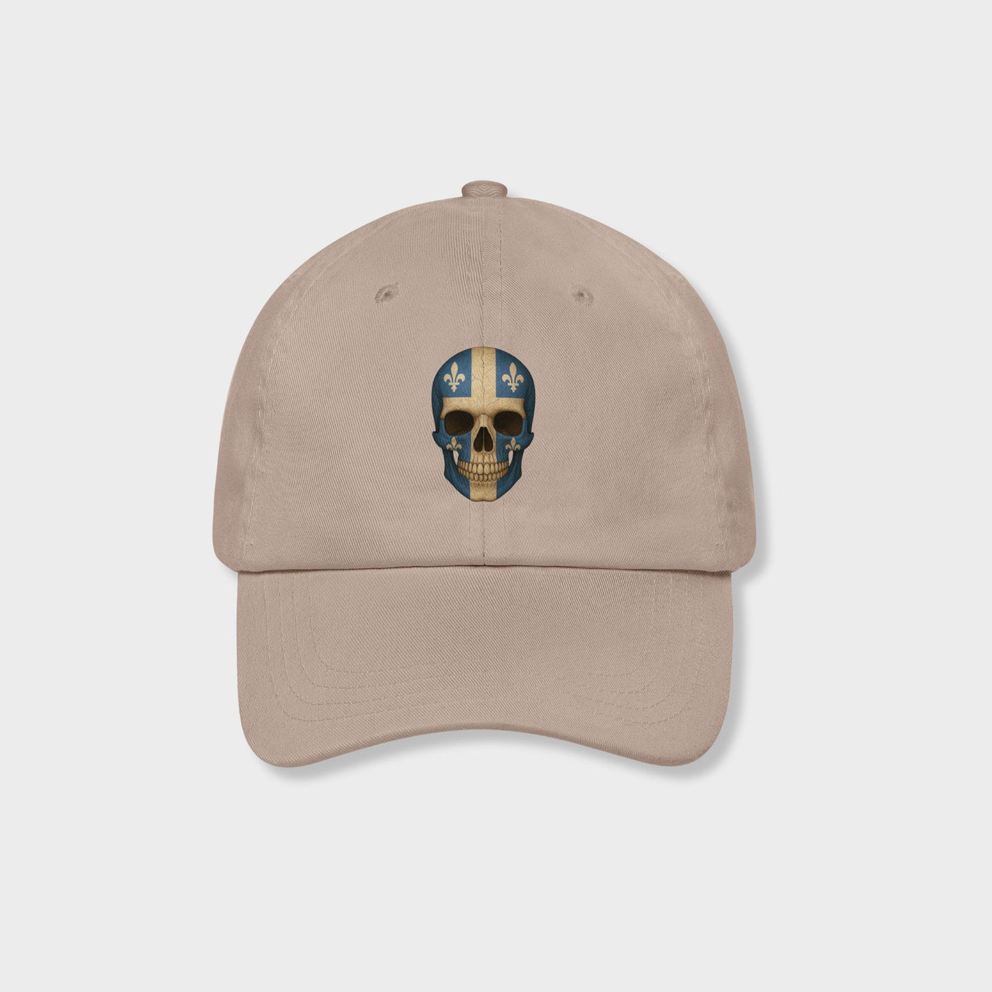 Quebec Flag Skull - Unisex Hat