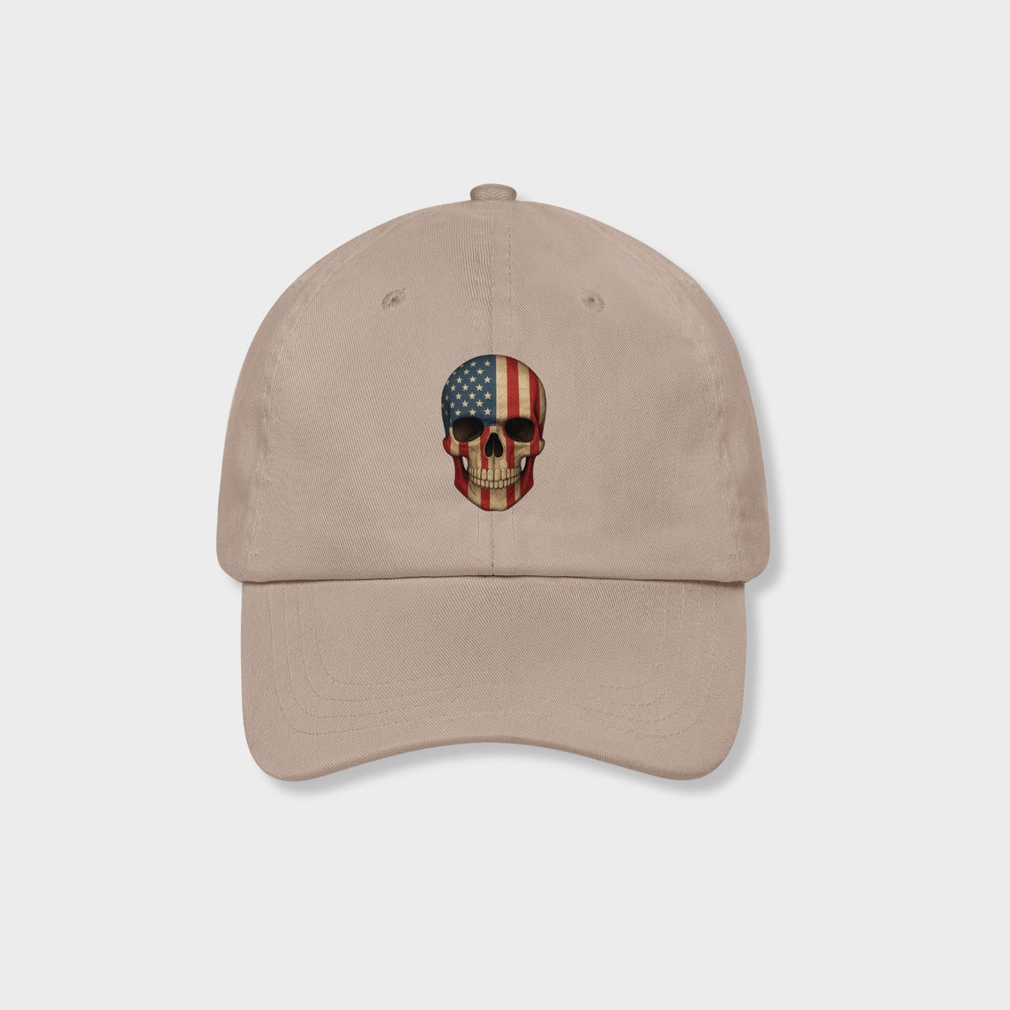 American Flag Skull - Unisex Hat
