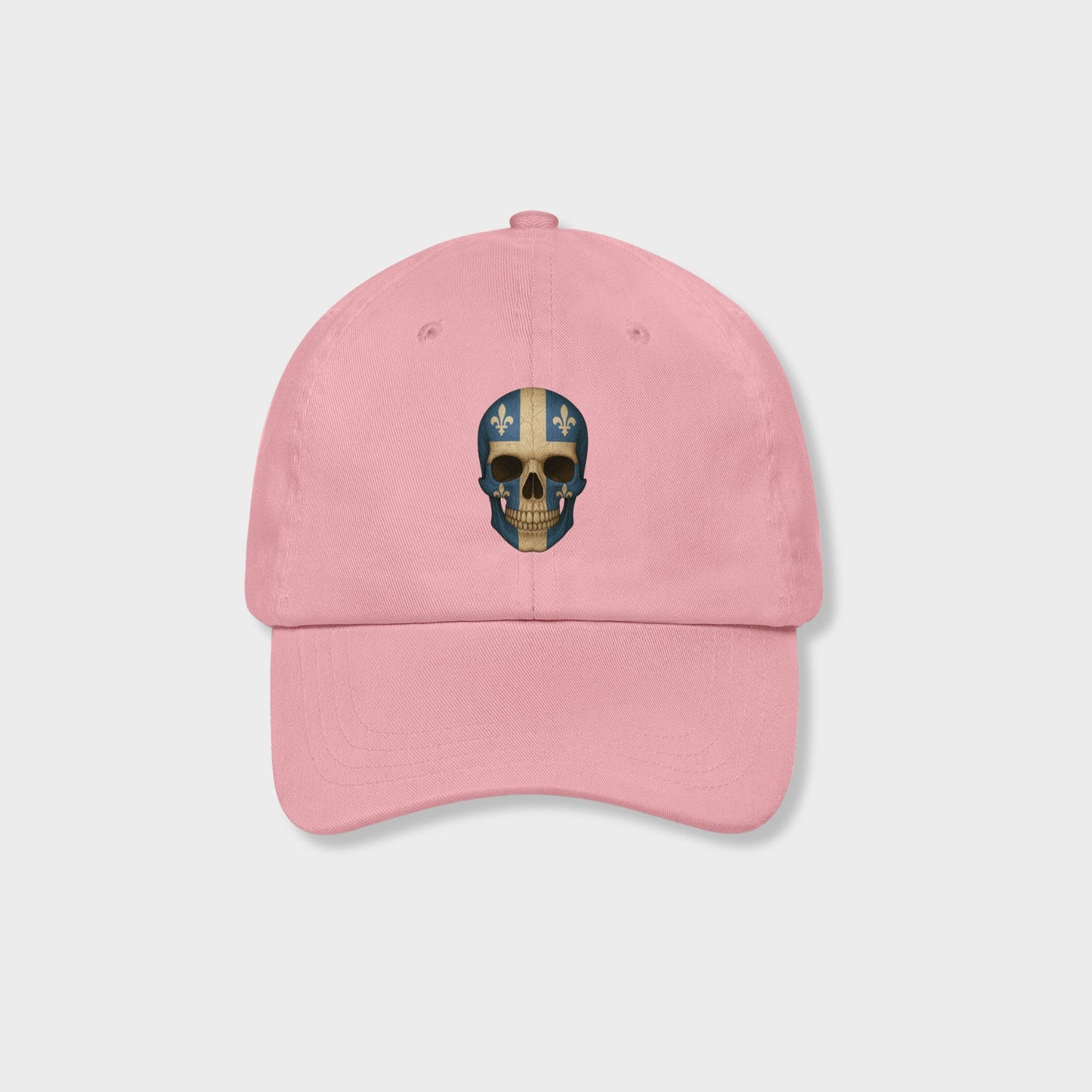 Quebec Flag Skull - Unisex Hat