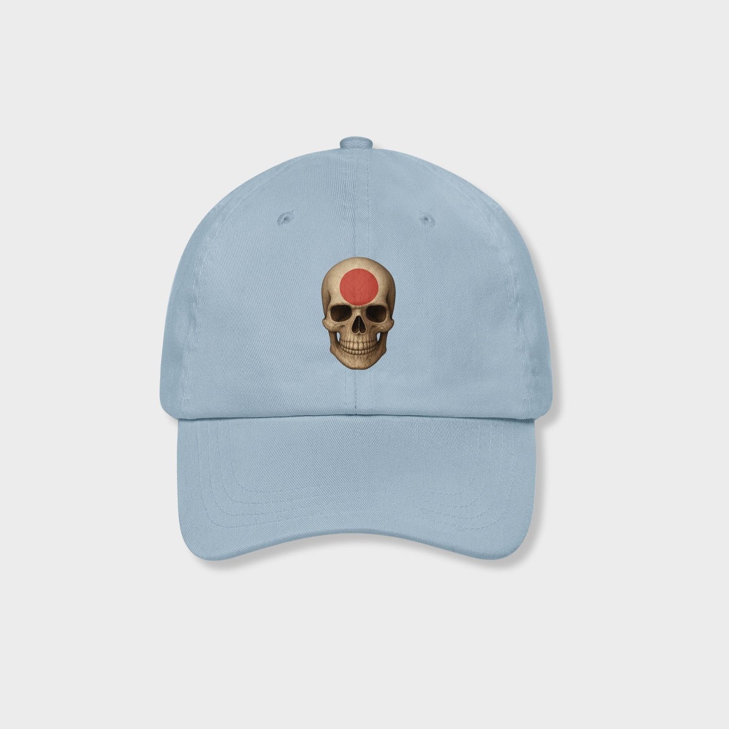 Japanese Flag Skull- Unisex Hat