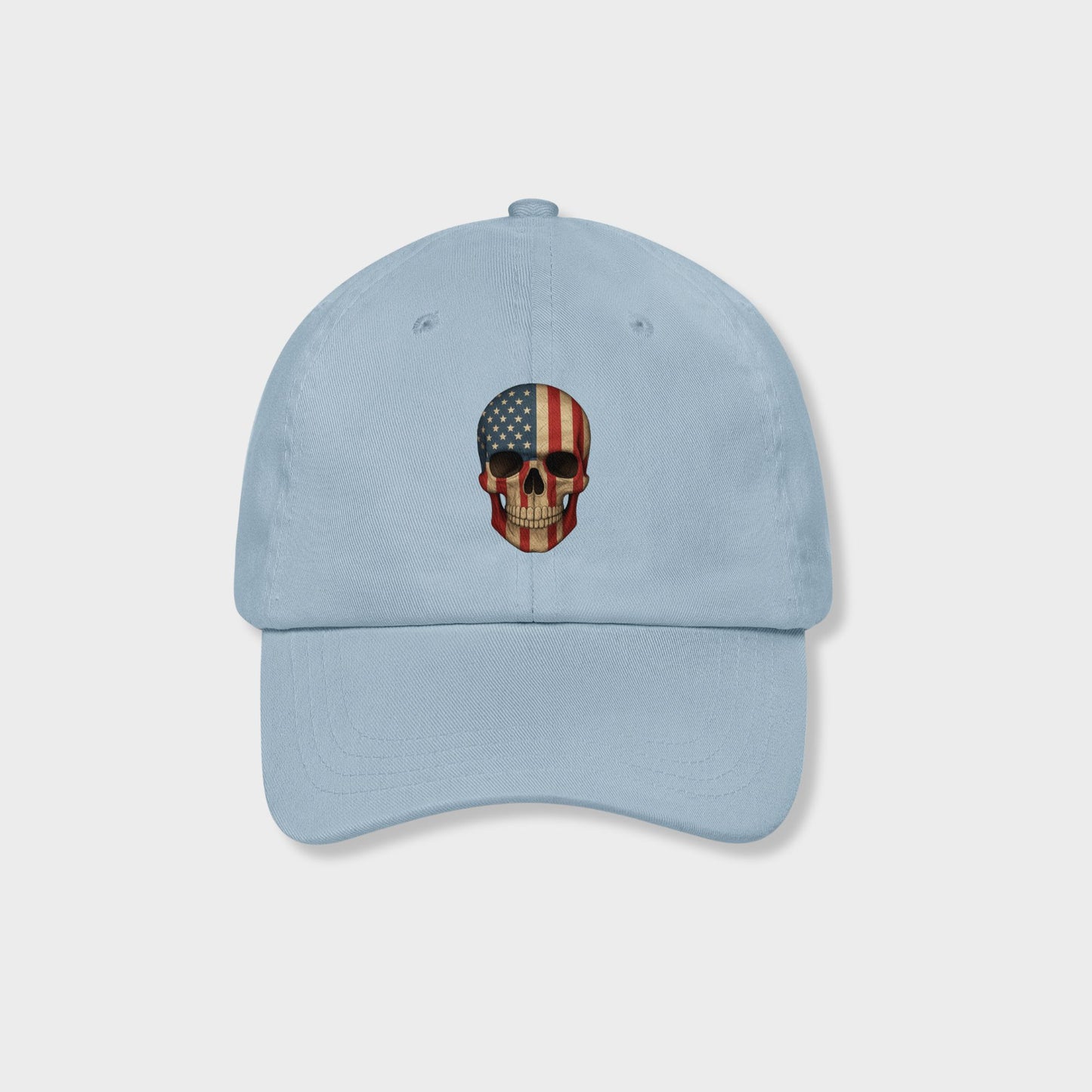American Flag Skull - Unisex Hat