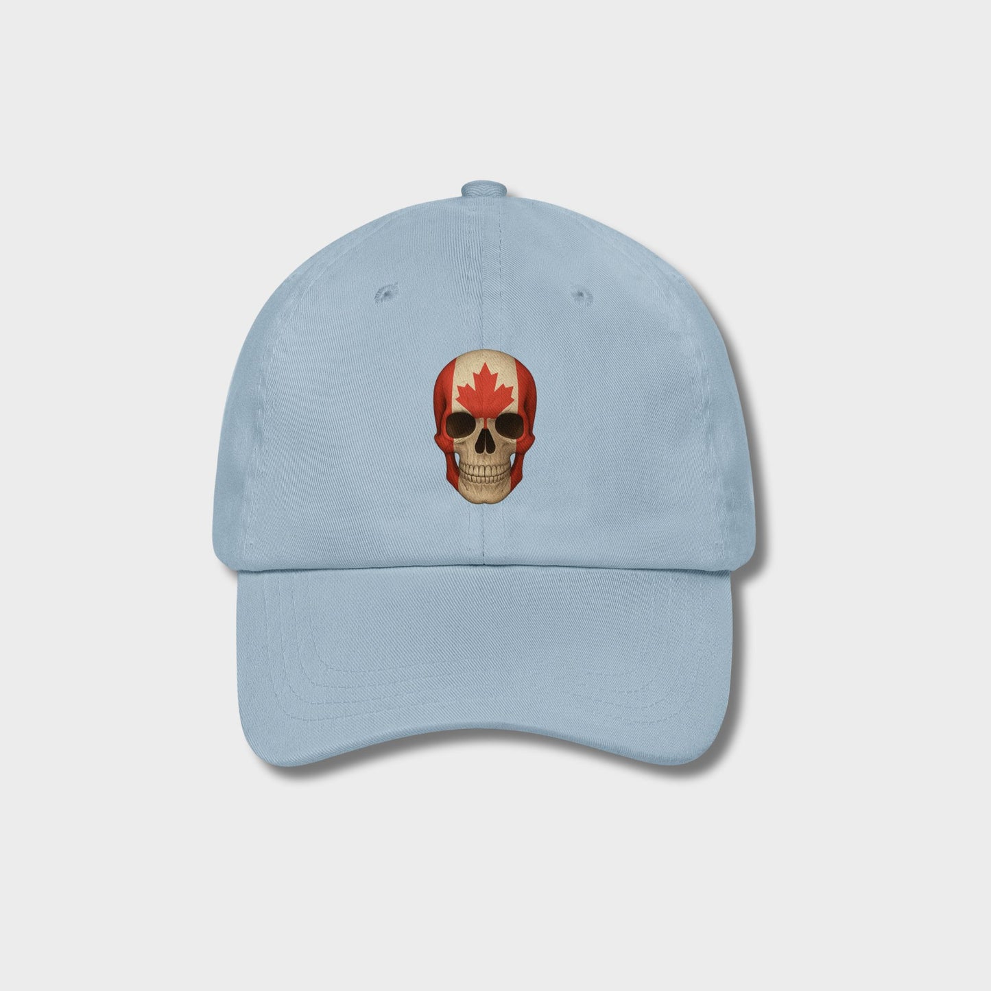 Canadian Flag Skull - Unisex Hat
