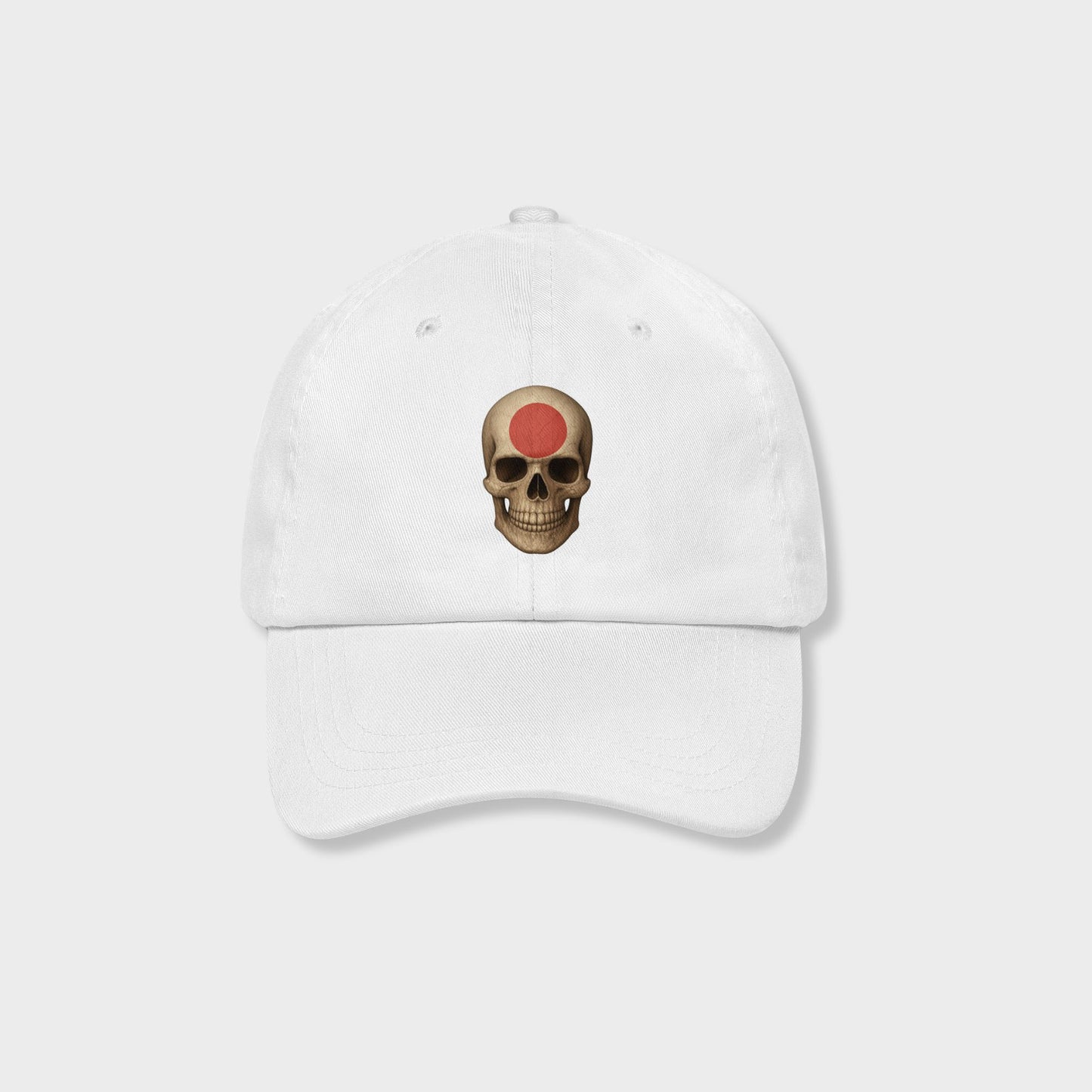 Japanese Flag Skull- Unisex Hat