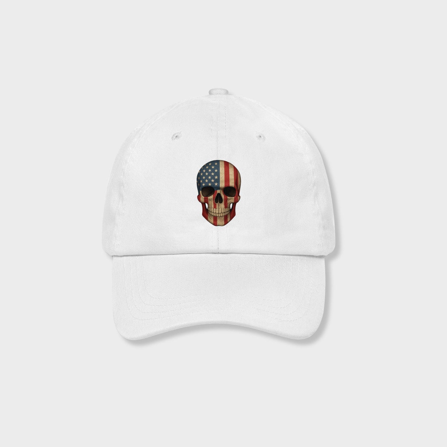 American Flag Skull - Unisex Hat
