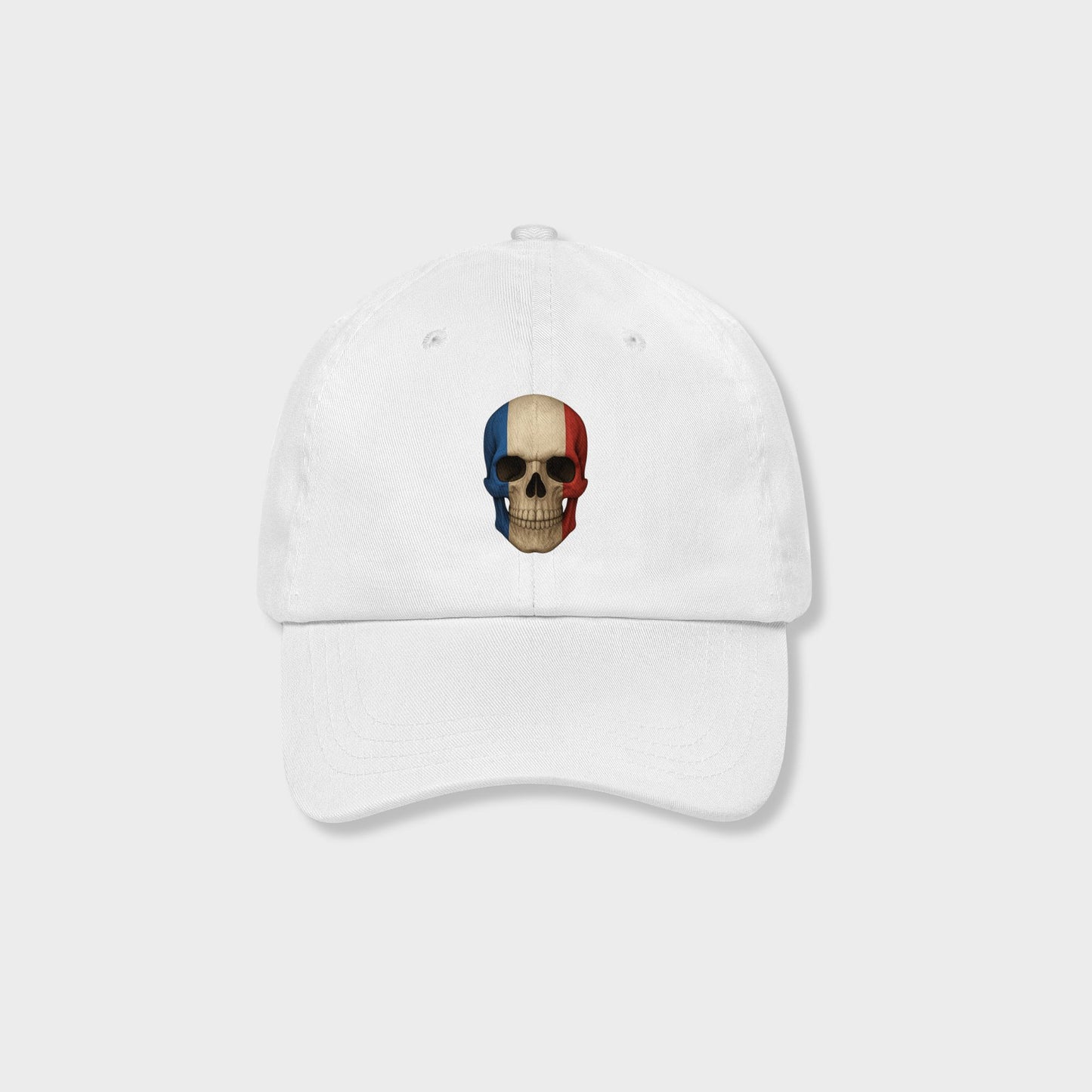 French Flag Skull - Unisex Hat