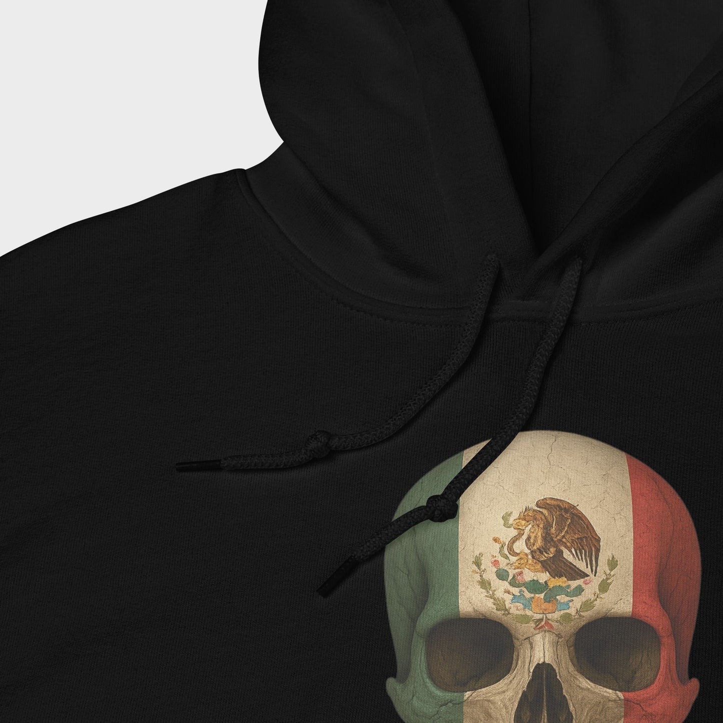 Mexican Flag Skull - Unisex Heavy Blend Hoodie