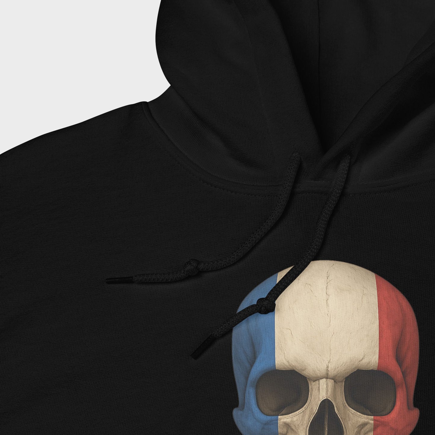 French Flag Skull - Unisex Heavy Blend Hoodie