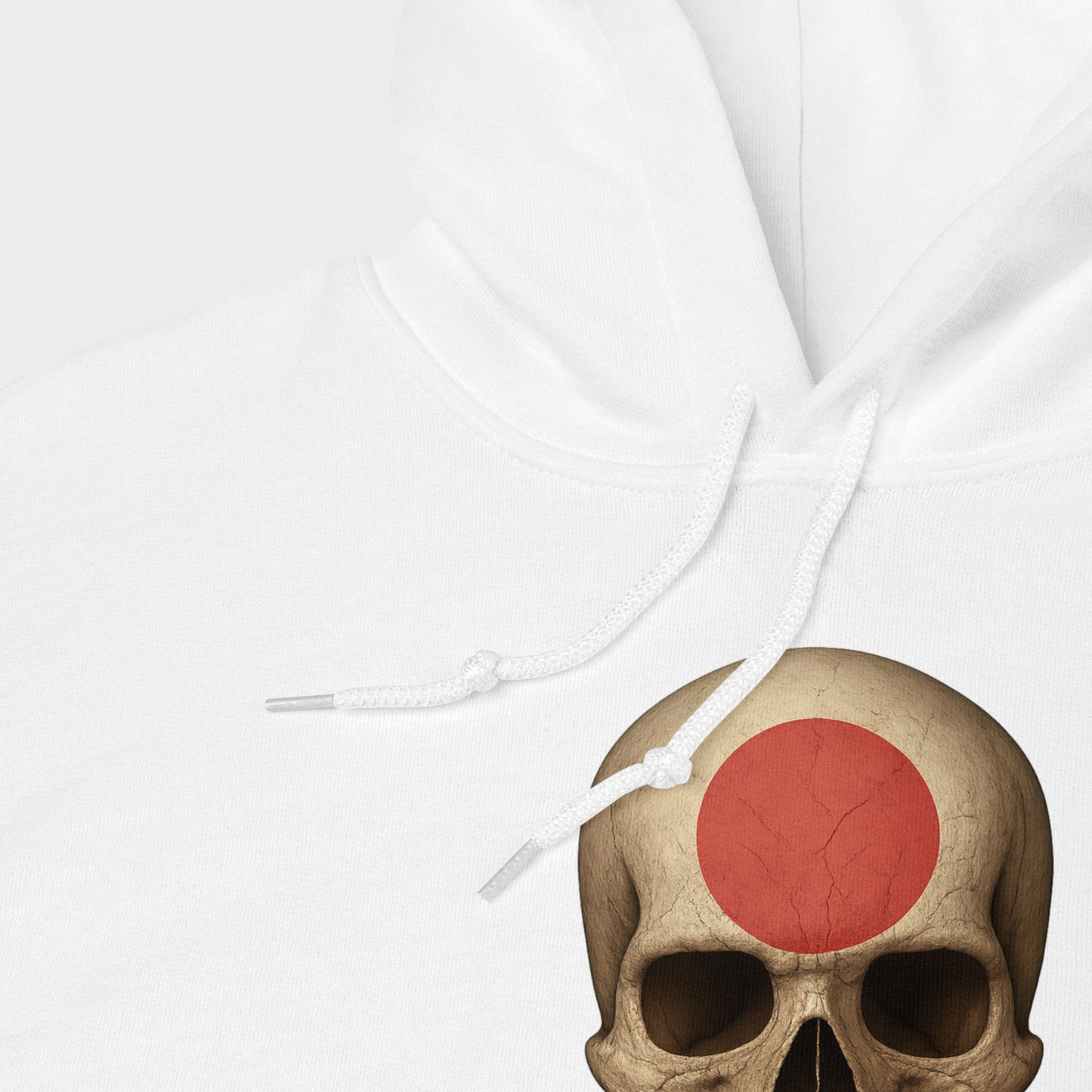 Japanese Flag Skull - Unisex Heavy Blend Hoodie