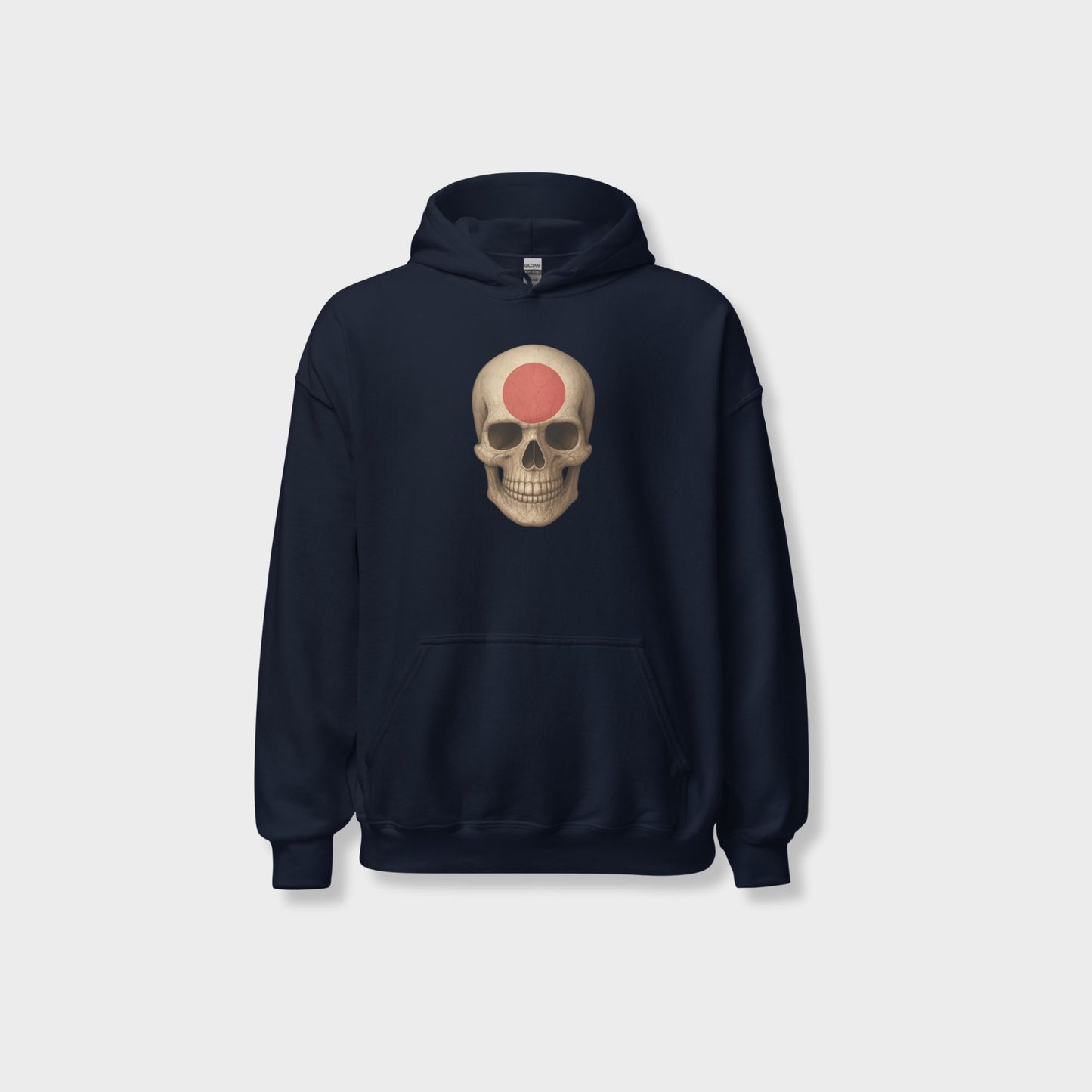 Japanese Flag Skull - Unisex Heavy Blend Hoodie