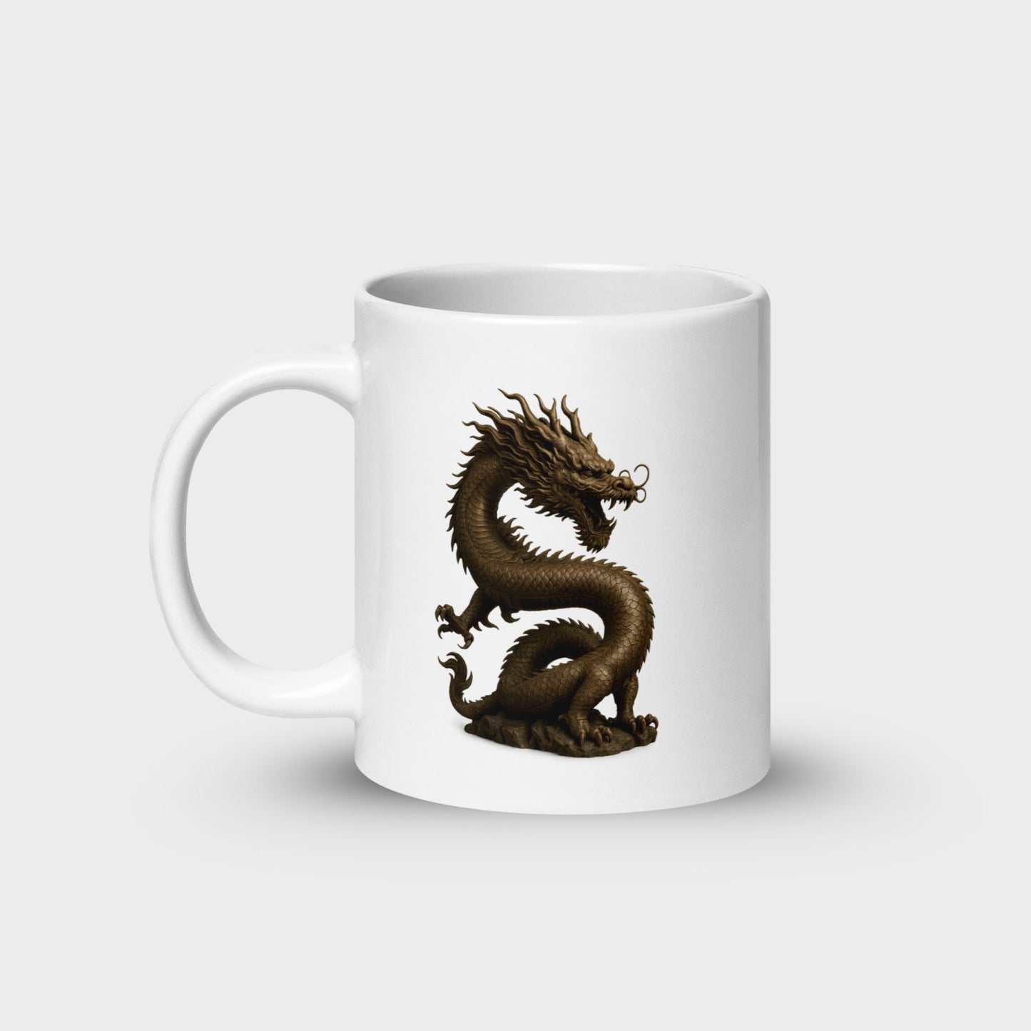 Dragon - White Glossy Mug