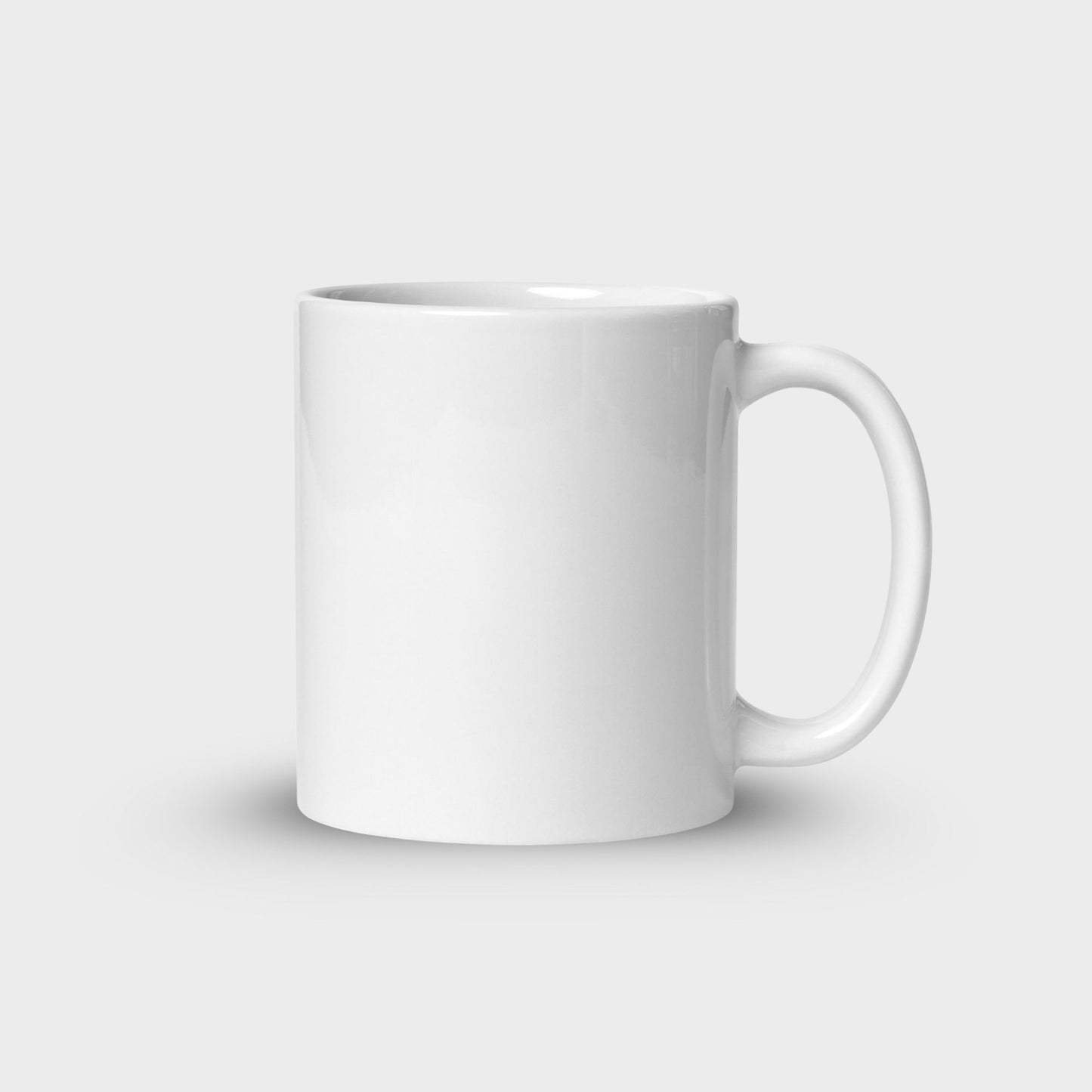 Japanese Flag Skull - White Glossy Mug