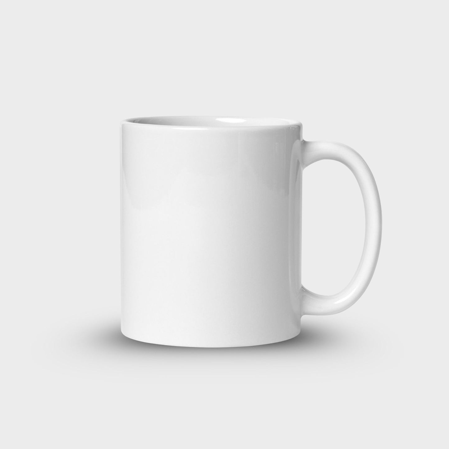 Mexican Flag Skull - White Glossy Mug