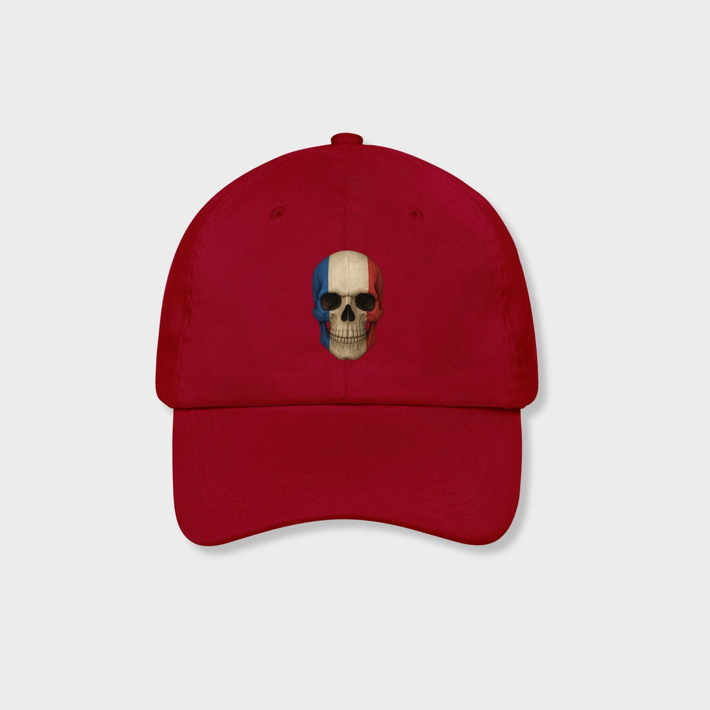 French Flag Skull - Unisex Hat