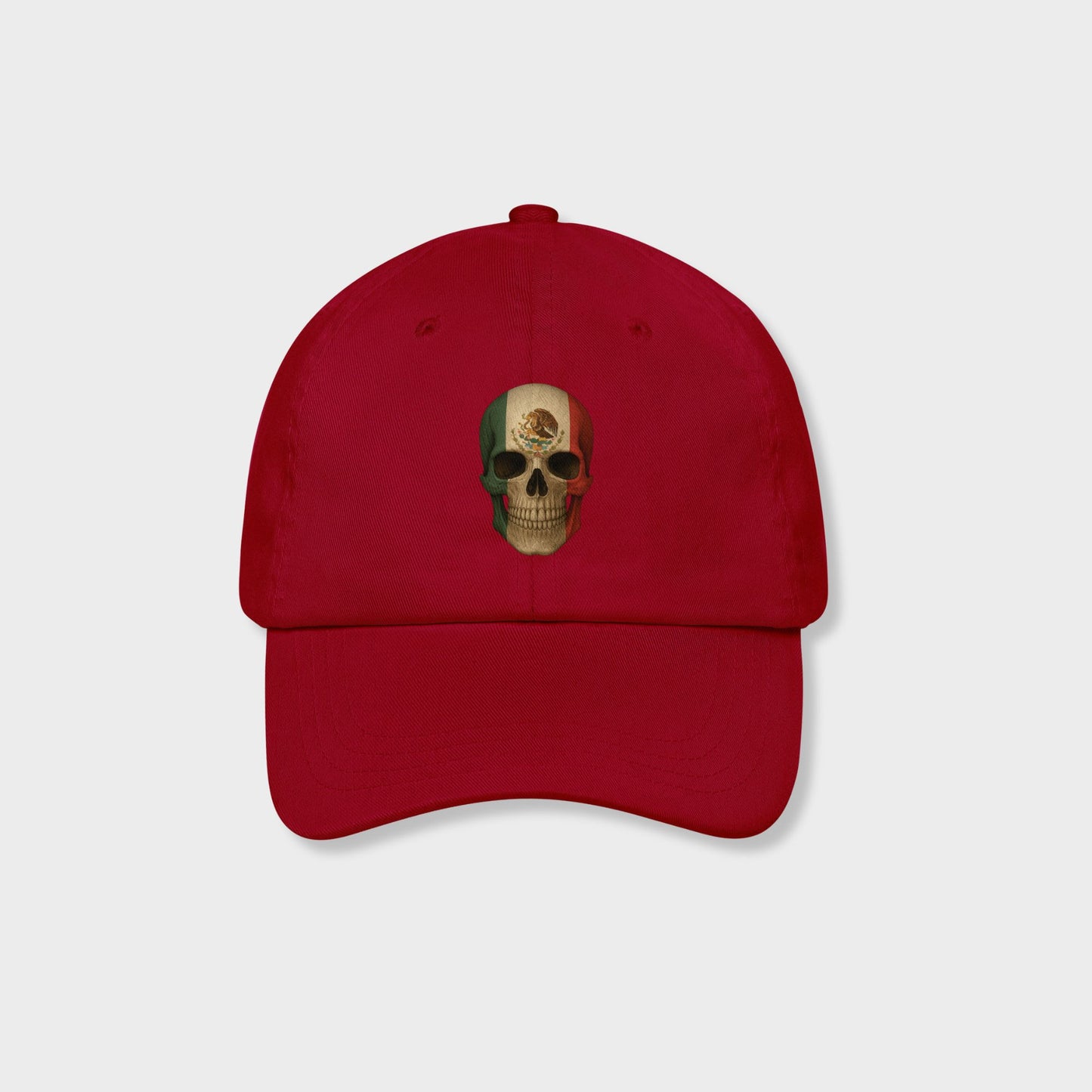 Mexican Flag Skull - Unisex Hat