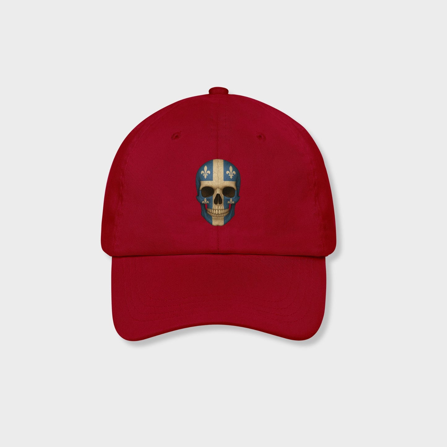 Quebec Flag Skull - Unisex Hat