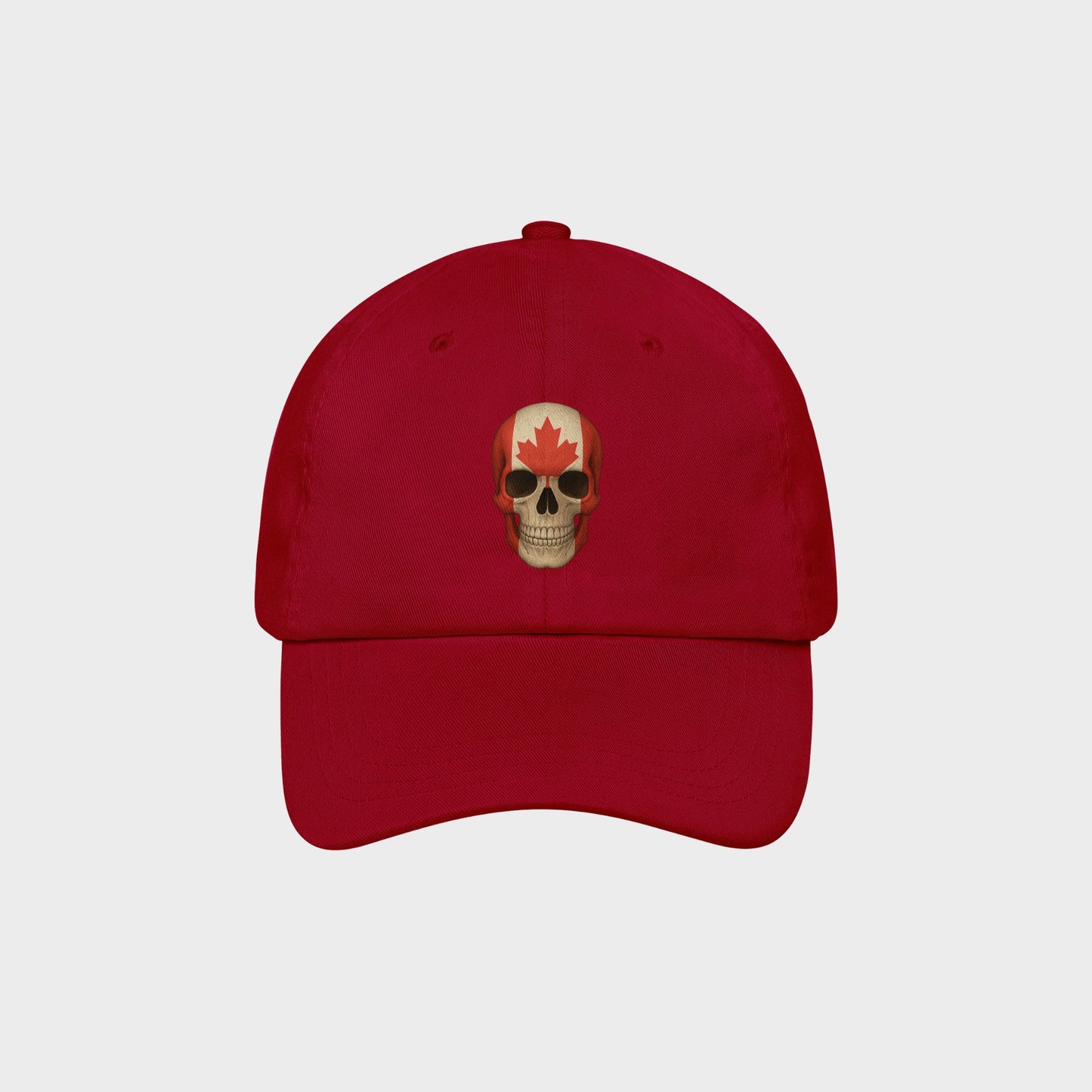 Canadian Flag Skull - Unisex Hat