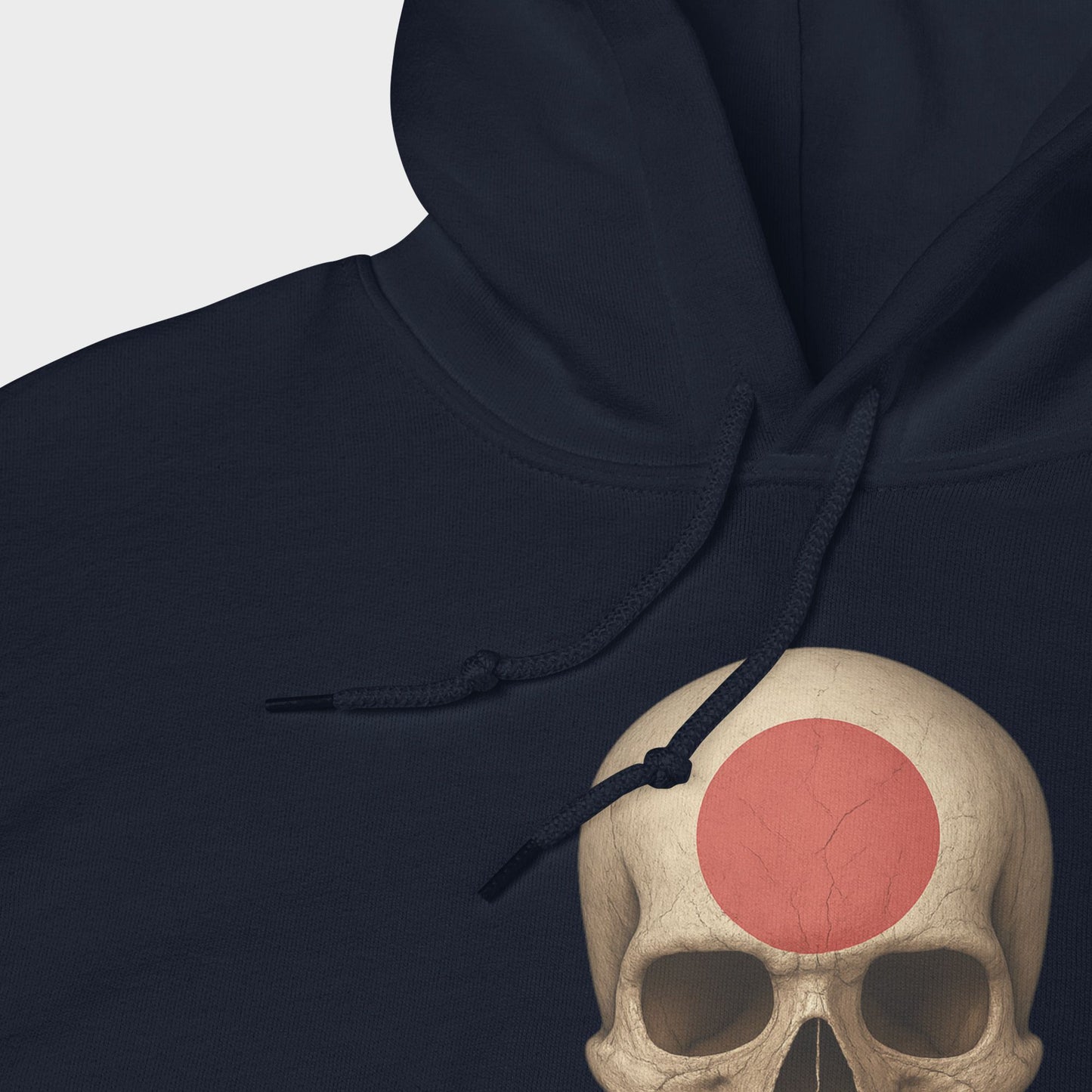 Japanese Flag Skull - Unisex Heavy Blend Hoodie