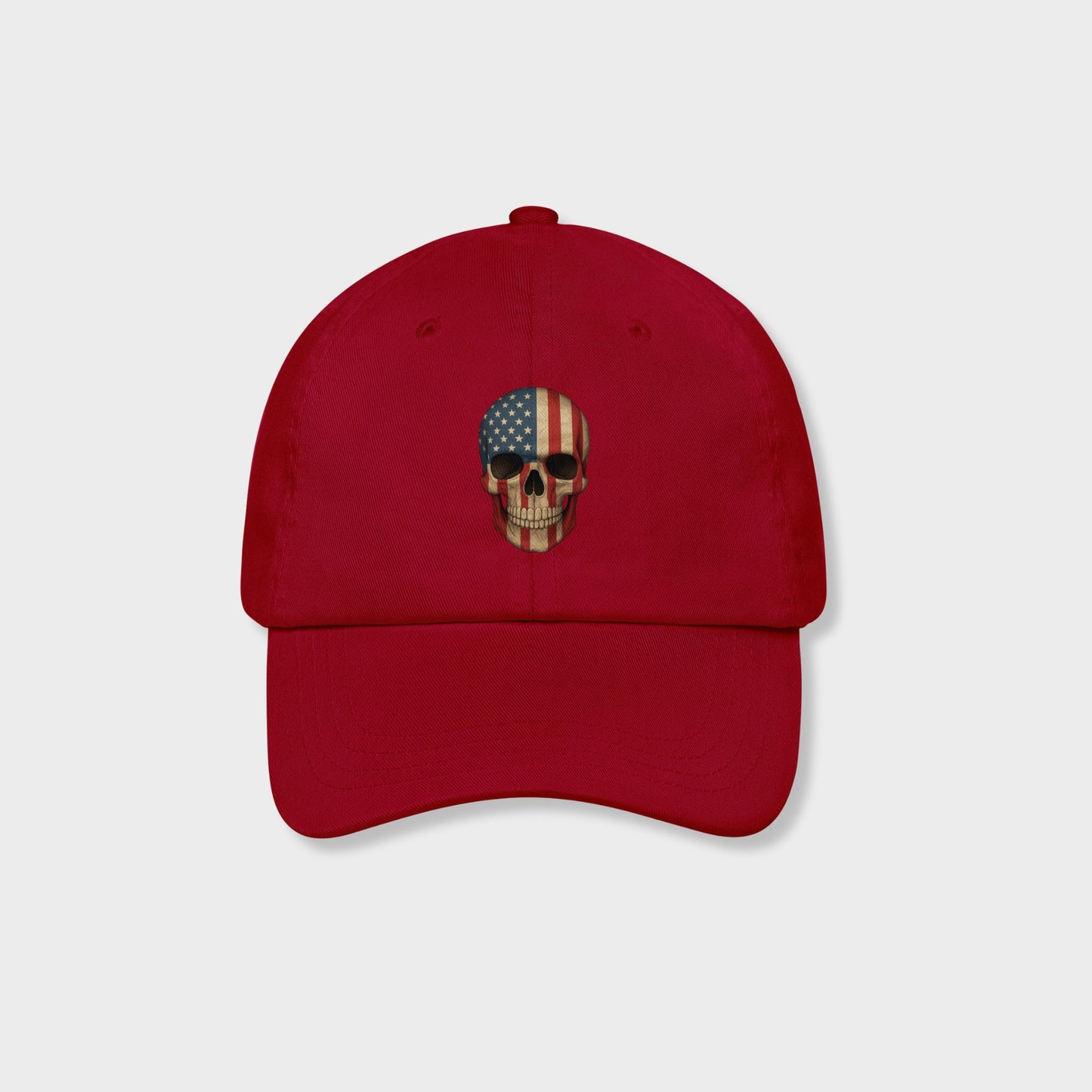 American Flag Skull - Unisex Hat