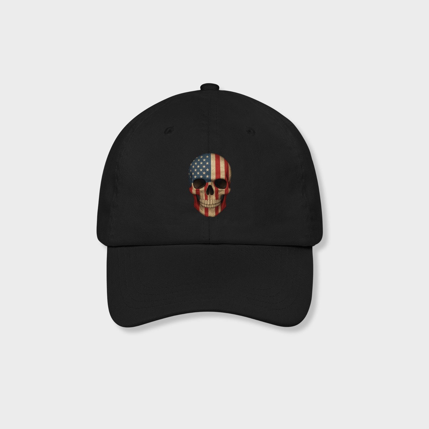 American Flag Skull - Unisex Hat